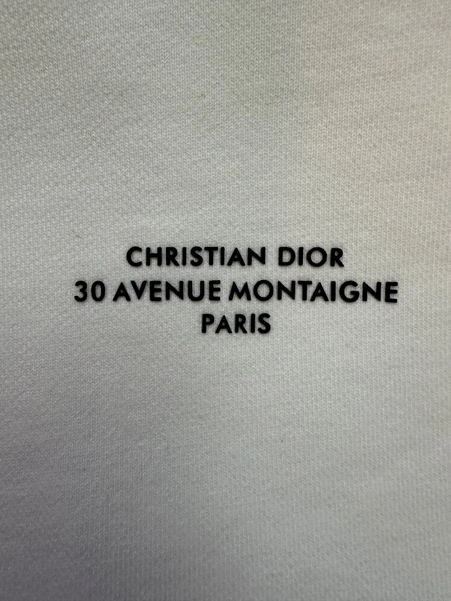 30 Montaigne Logo Crew-Neck Sweatshirt D26020162 — view 8