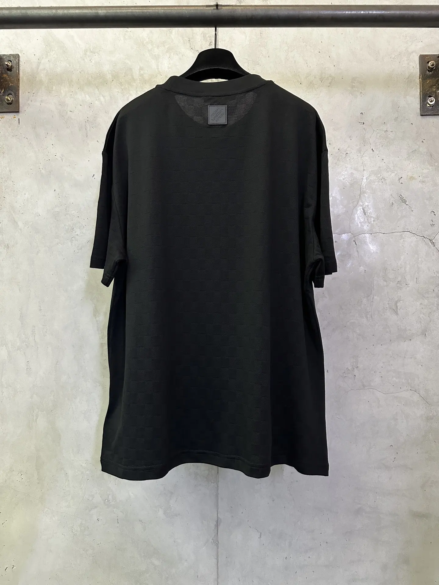 Embellished Damier Jacquard T-Shirt D26012900 — view 2