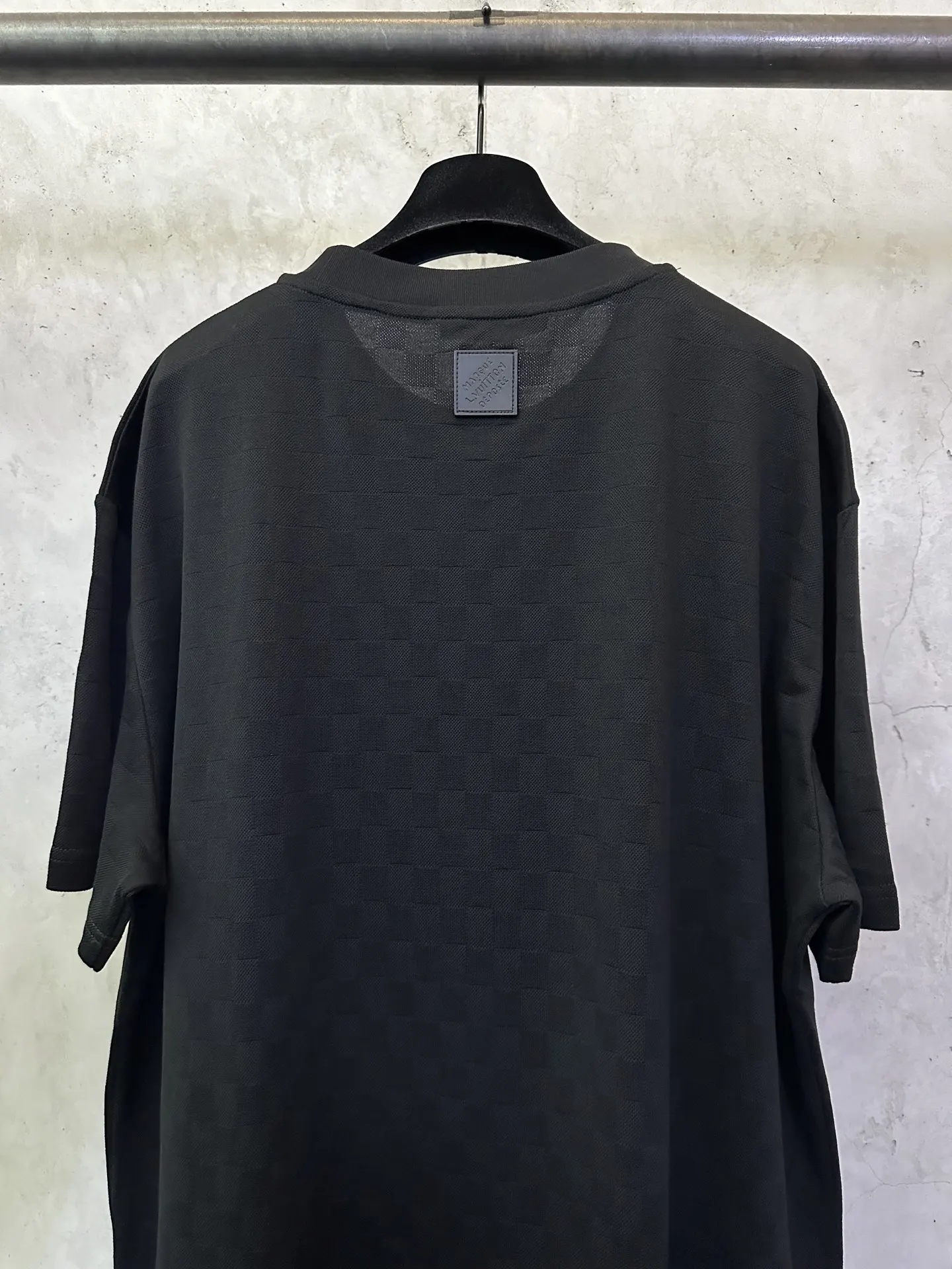 Embellished Damier Jacquard T-Shirt D26012900 — view 5