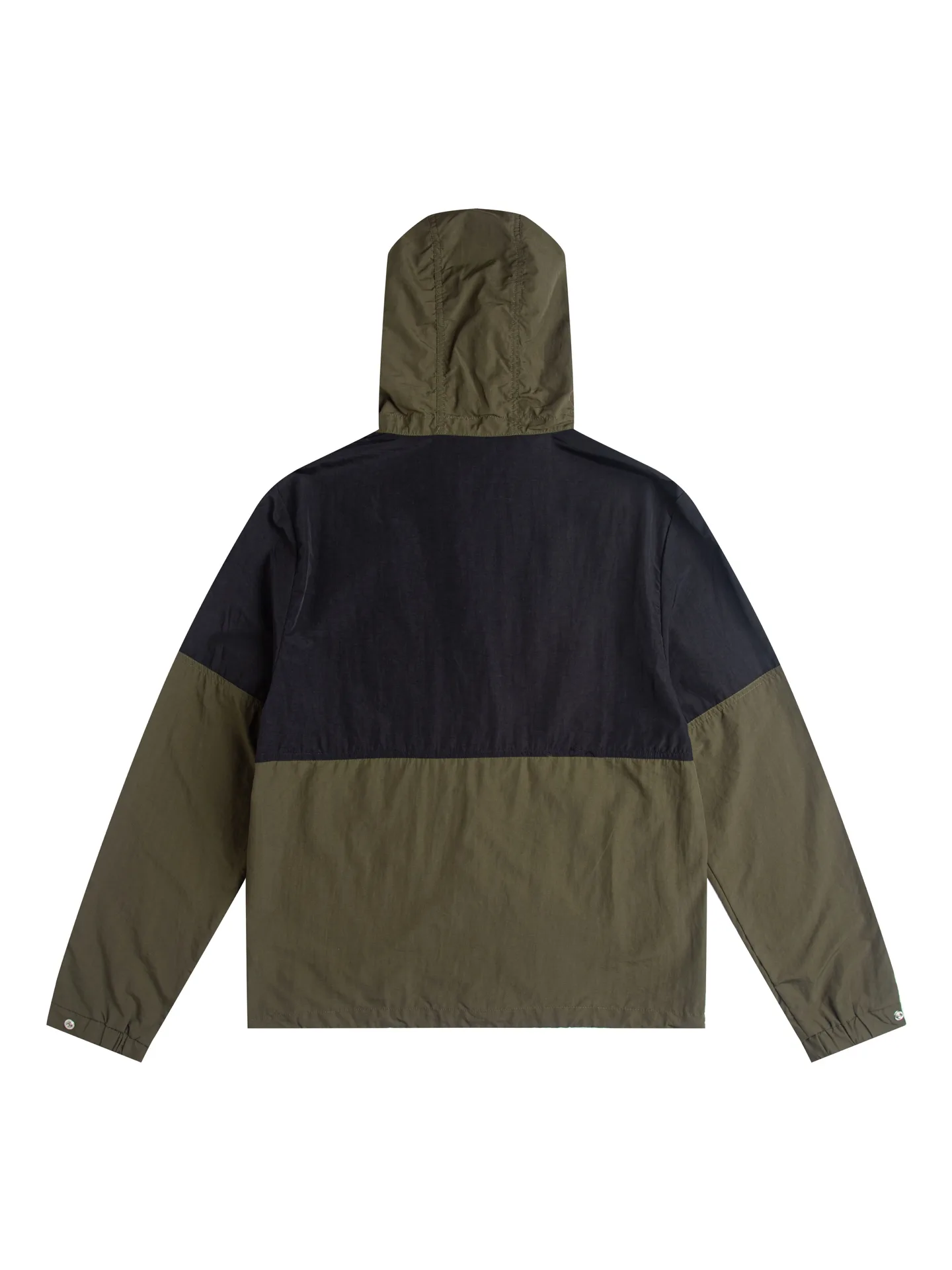 Moncler Color-Block Hooded Windbreaker Jacket D26016317 — view 2