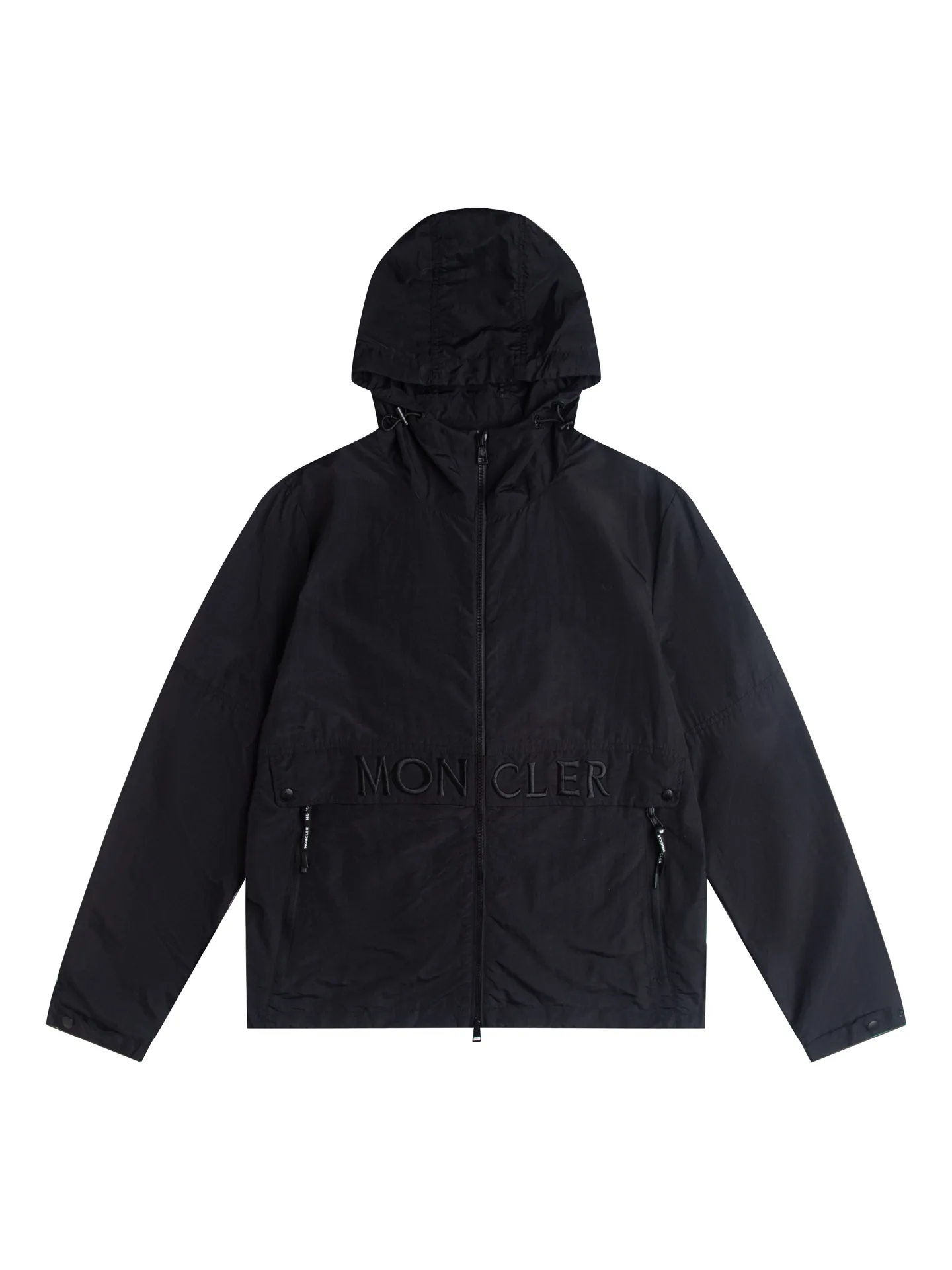 Logo-Embroidered Hooded Windbreaker Jacket D26016316