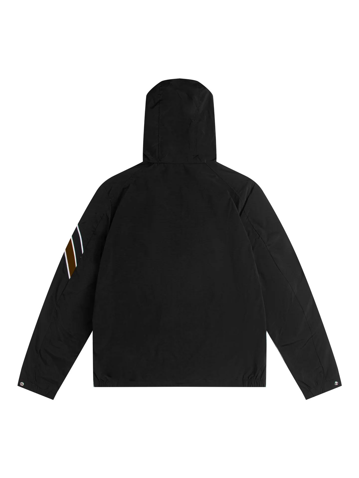 Striped Webbing Hooded Windbreaker Jacket D26016318 — view 2