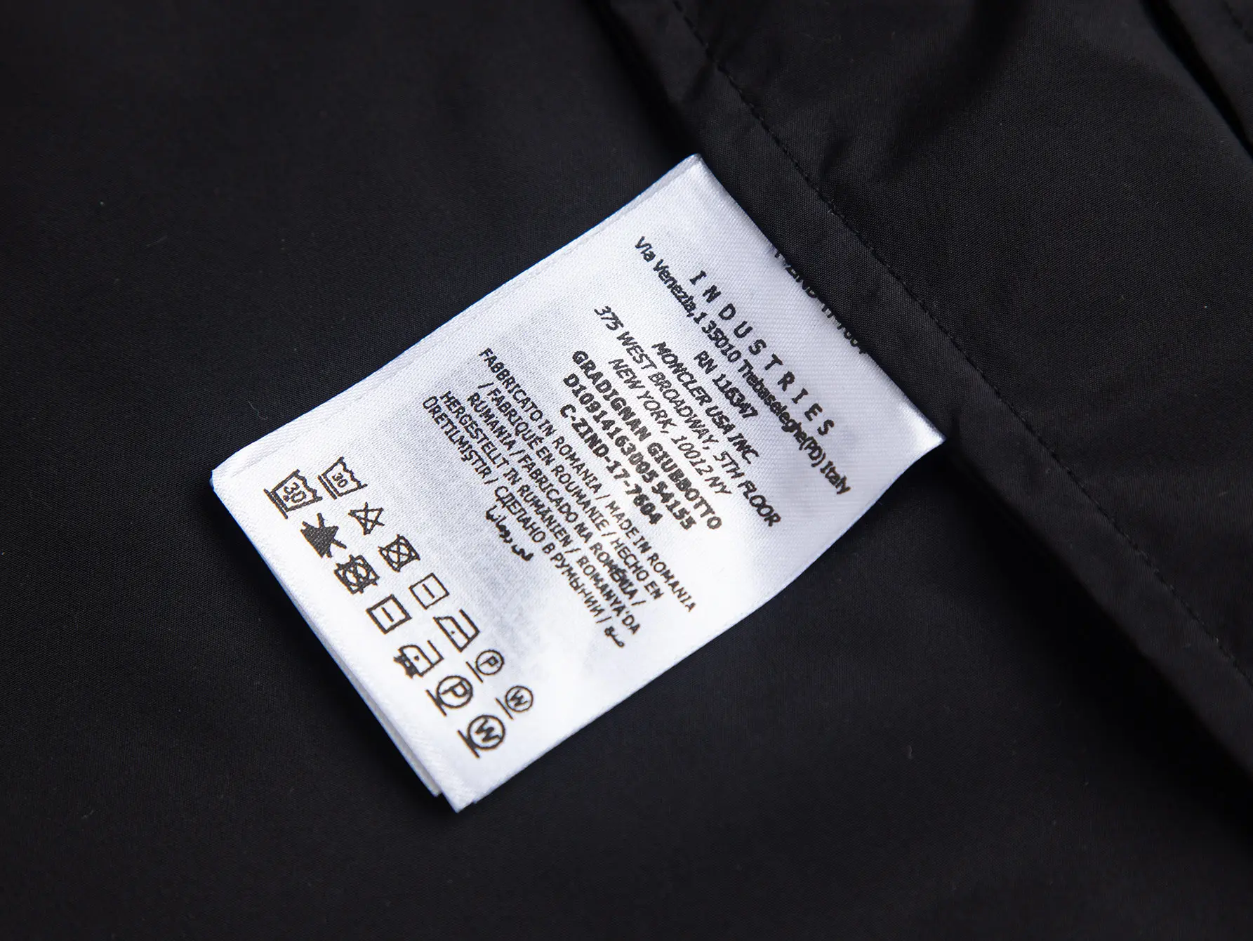 Striped Webbing Hooded Windbreaker Jacket D26016318 — view 8