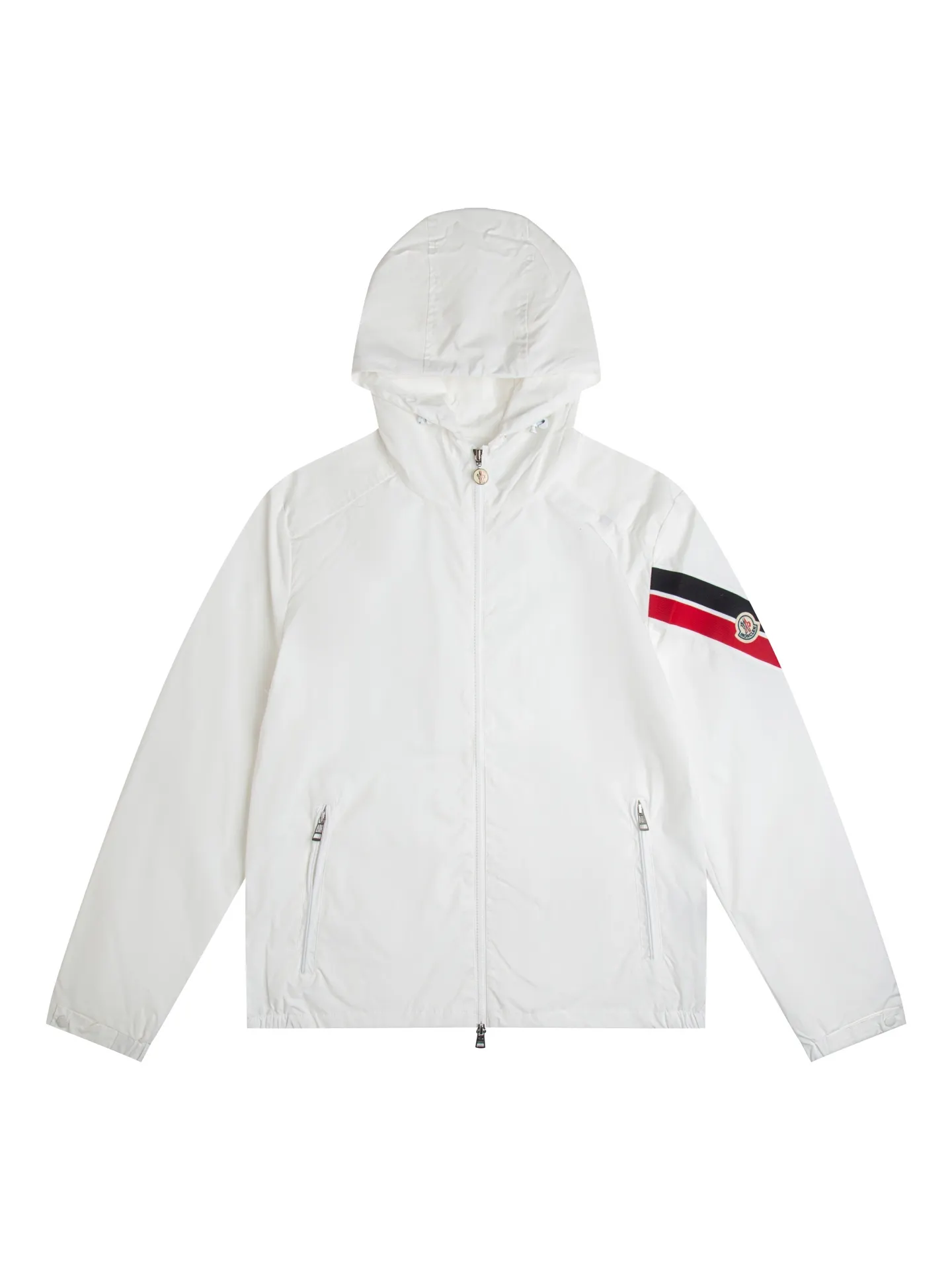 Striped Hooded Windbreaker Jacket D26016320
