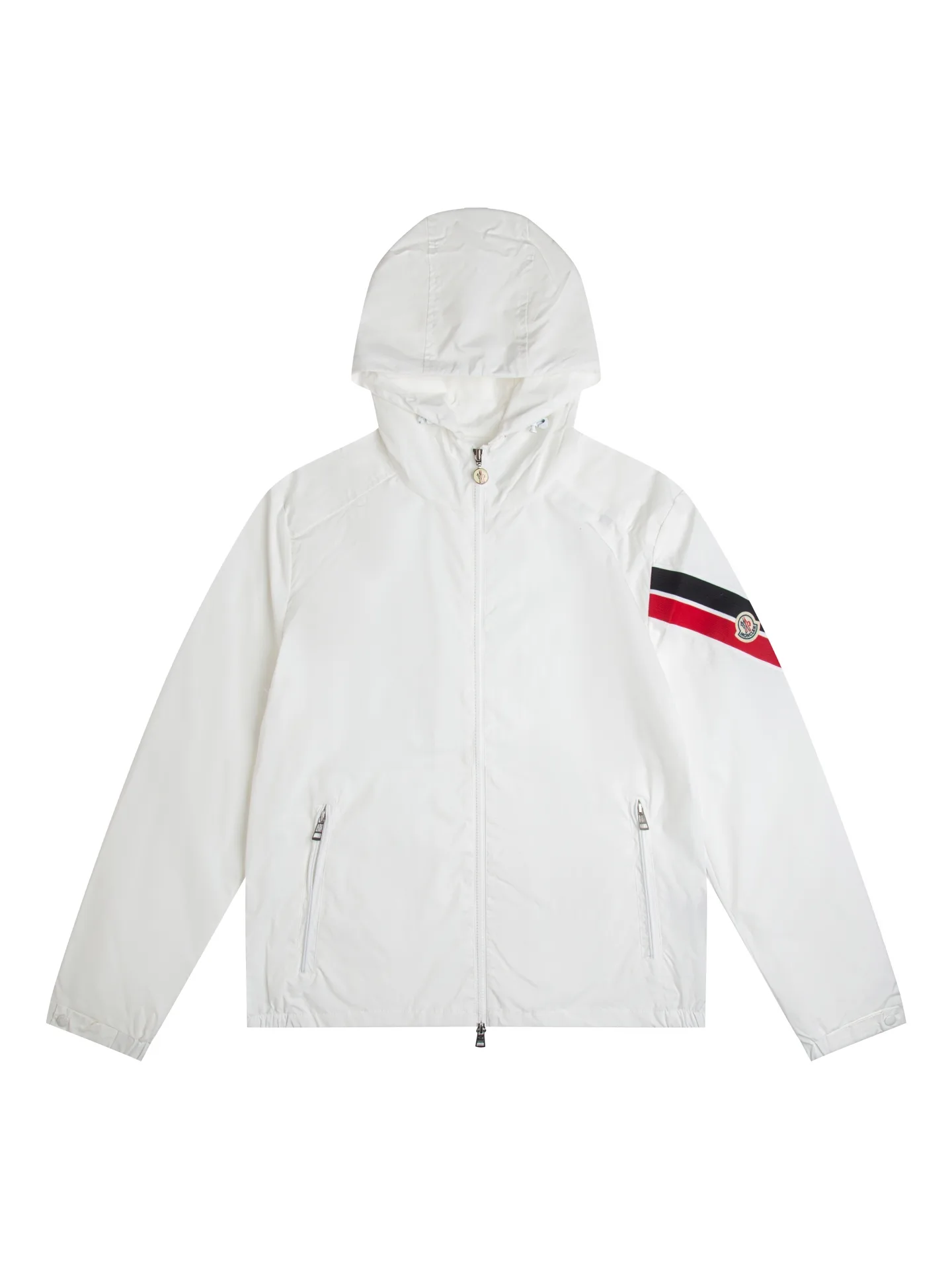 Striped Hooded Windbreaker Jacket D26016320