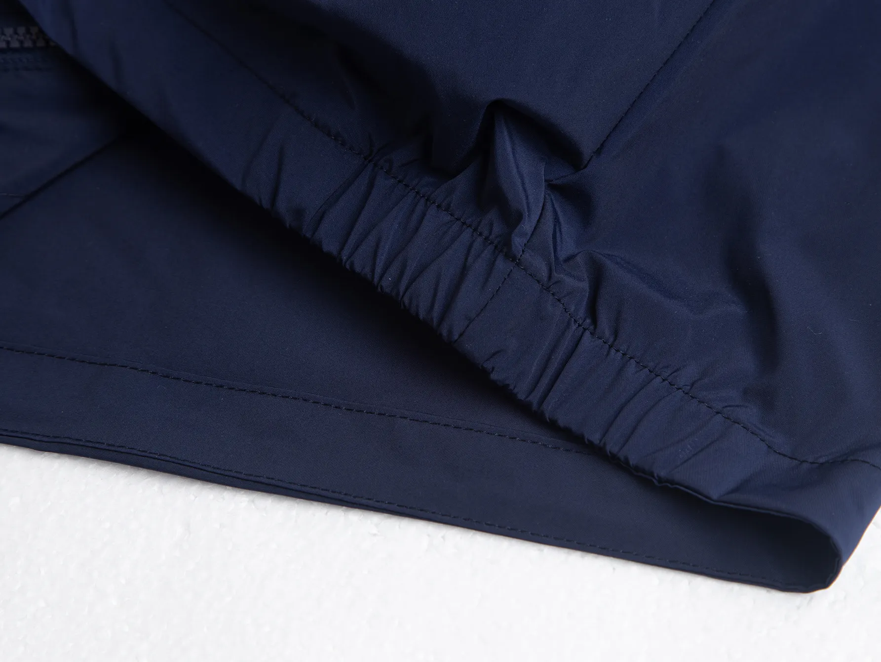 Striped Webbing Hooded Windbreaker Jacket D26016319 — view 10