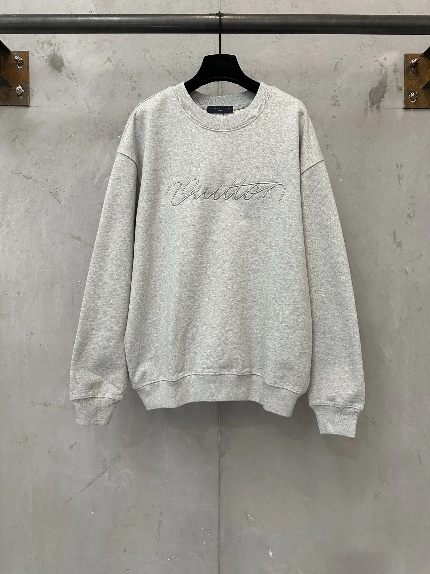 Logo Embroidered Cotton-Terry Sweatshirt D26024433