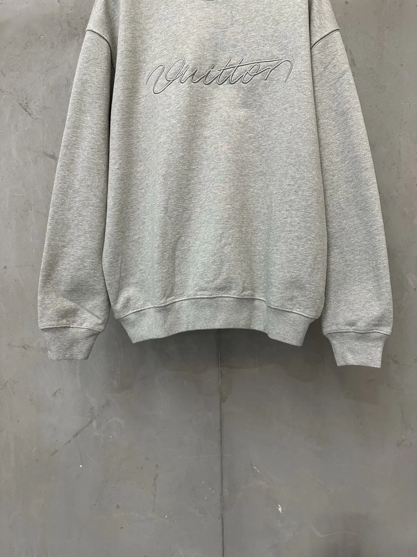 Logo Embroidered Cotton-Terry Sweatshirt D26024433 — view 4