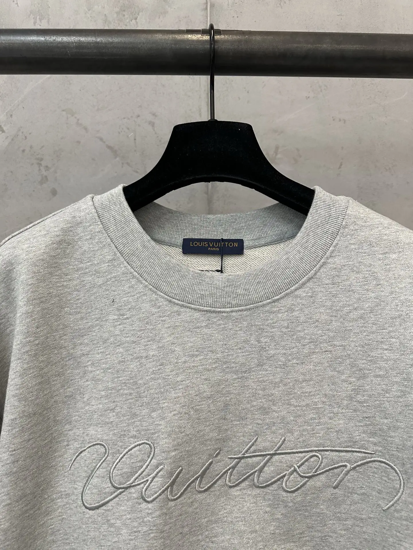 Logo Embroidered Cotton-Terry Sweatshirt D26024433 — view 5