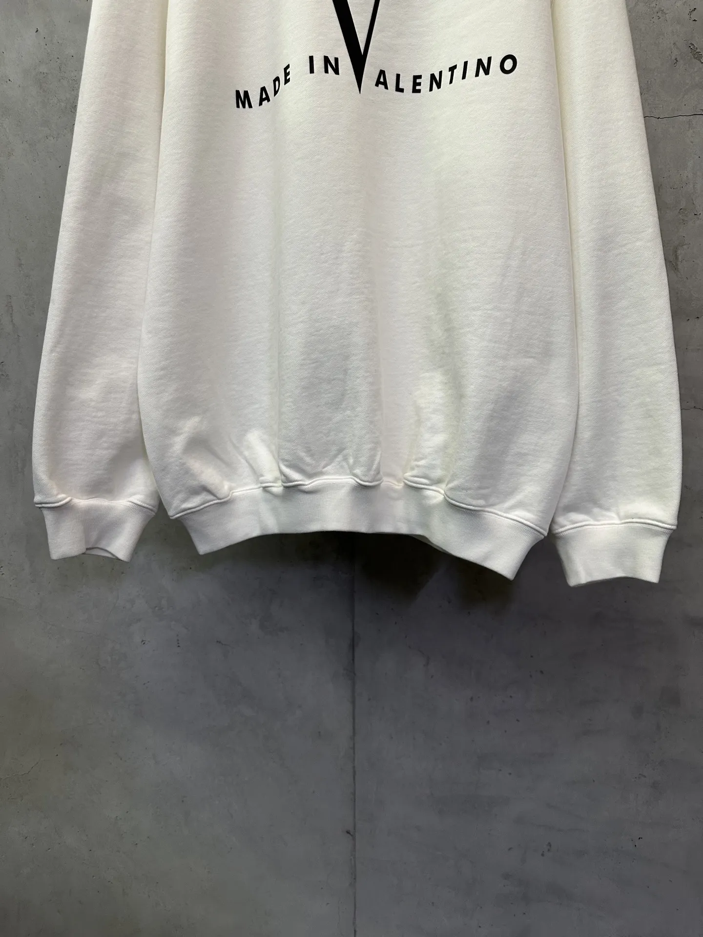 Logo Print Heavyweight Cotton Sweatshirt D26023533 — view 4