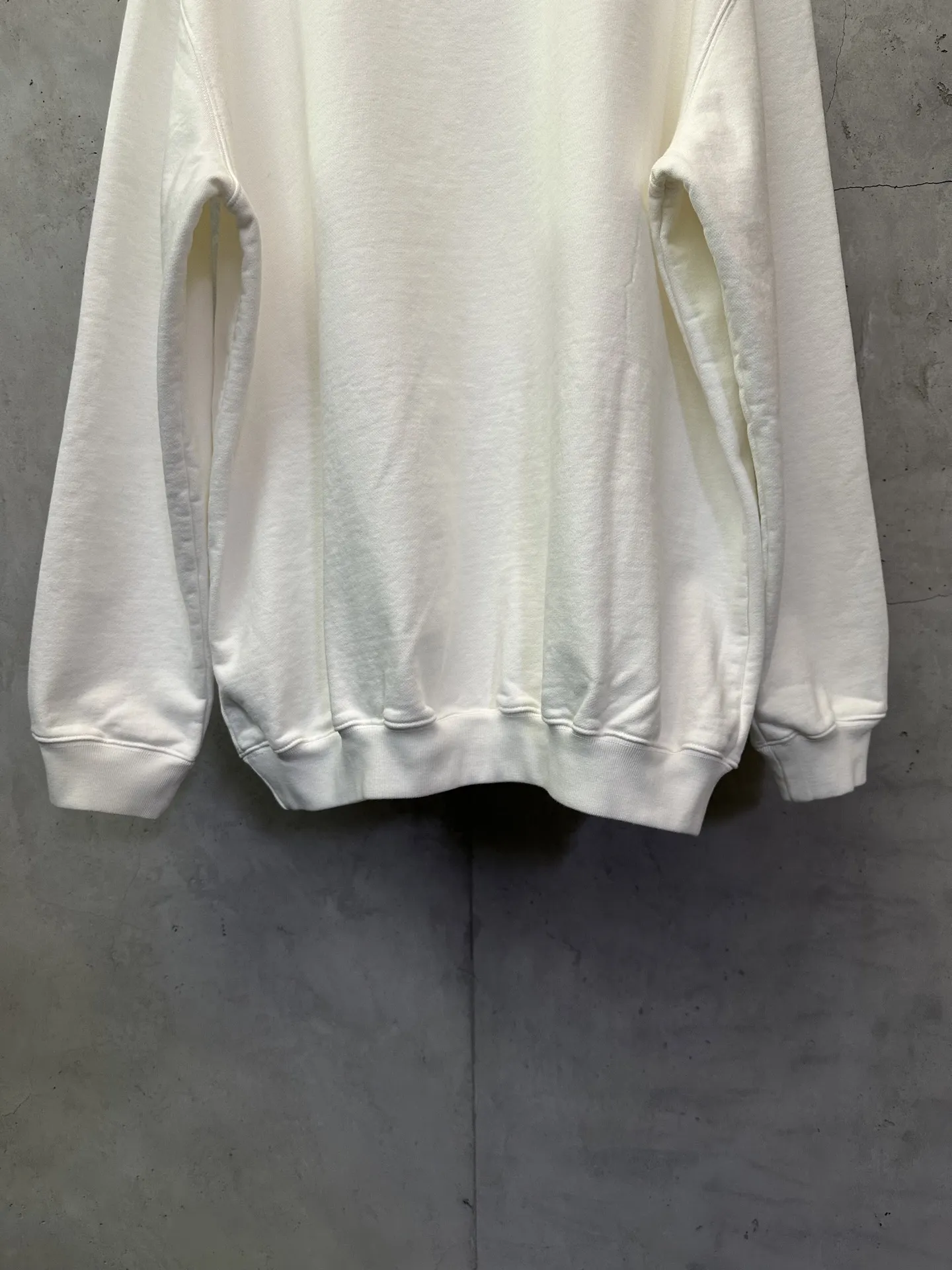 Logo Print Heavyweight Cotton Sweatshirt D26023533 — view 6