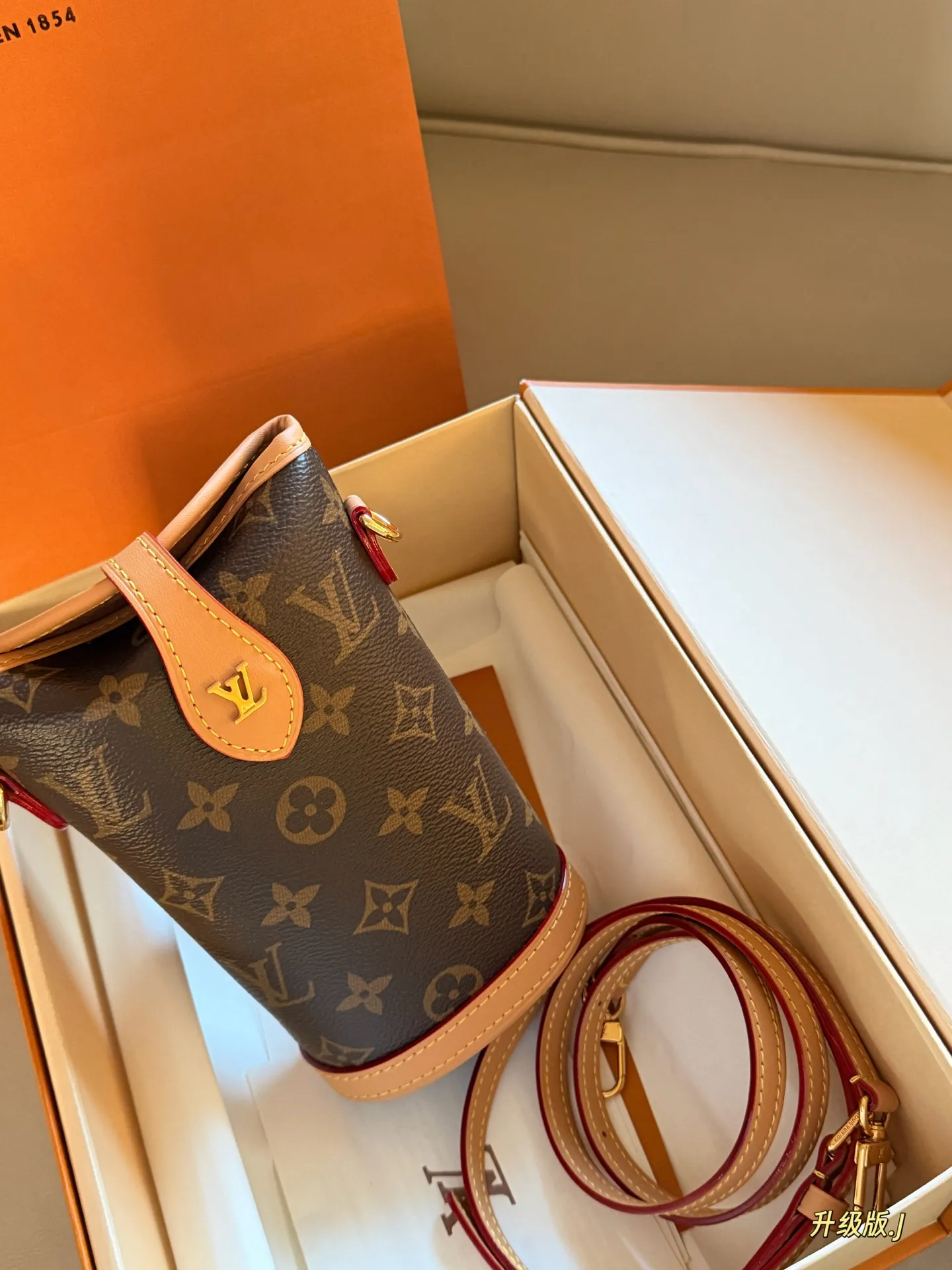 Monogram Canvas Nano Bucket Bag D26518227 — view 3