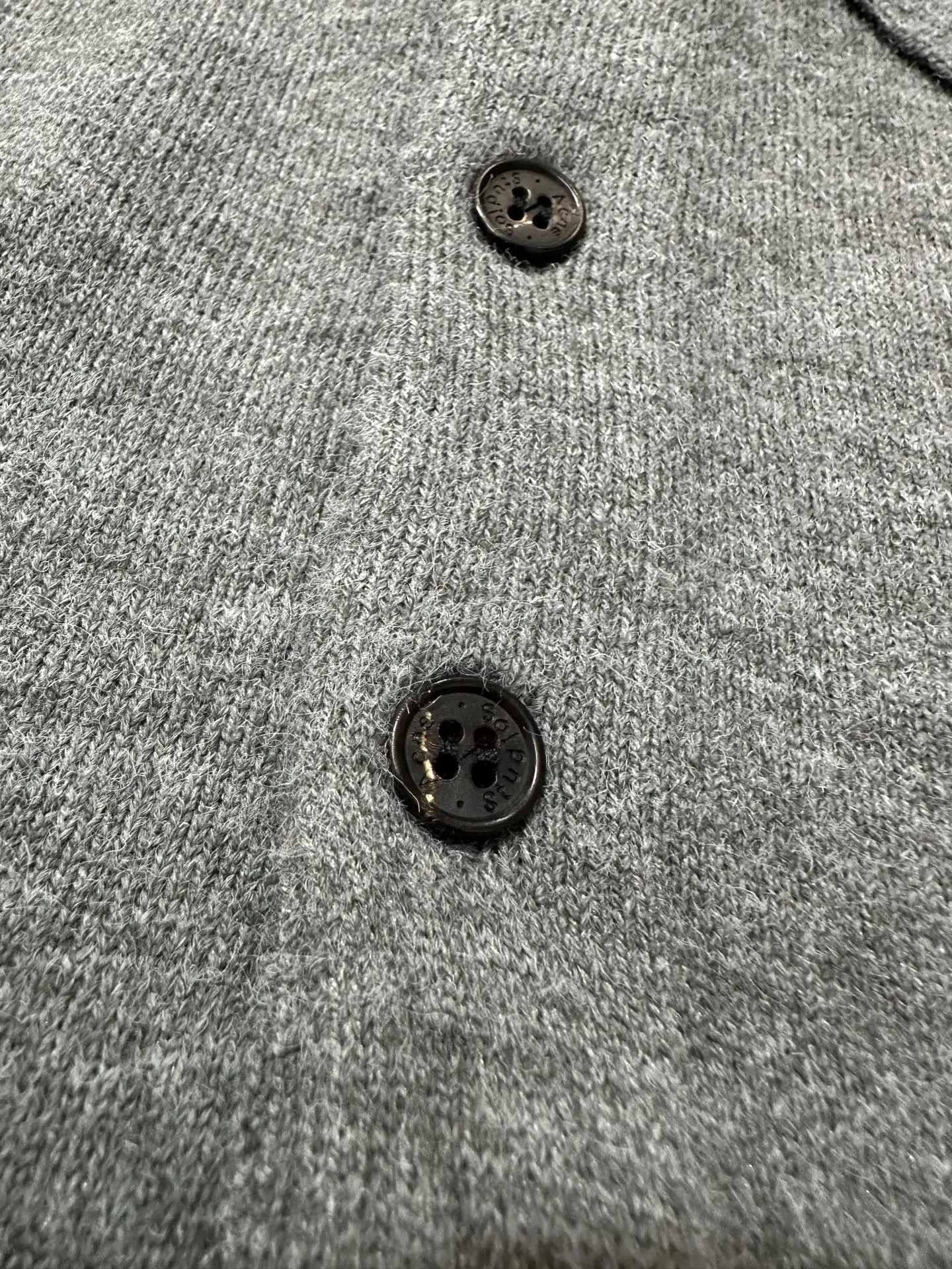 Logo-Embroidered Wool-Blend Polo Sweater D27021808 — view 7