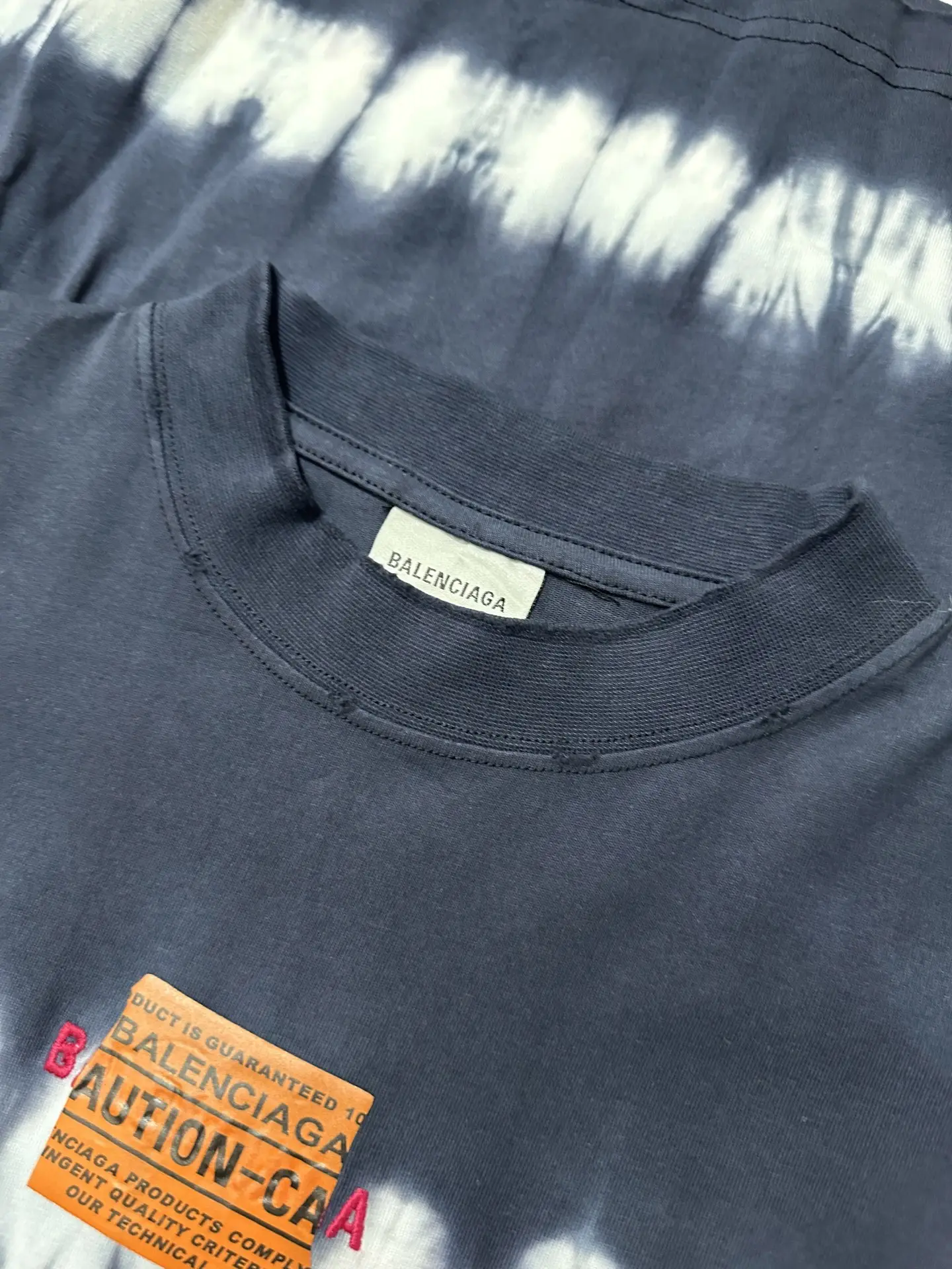 Tie-Dye Oversized Logo T-Shirt D27020231 — view 6