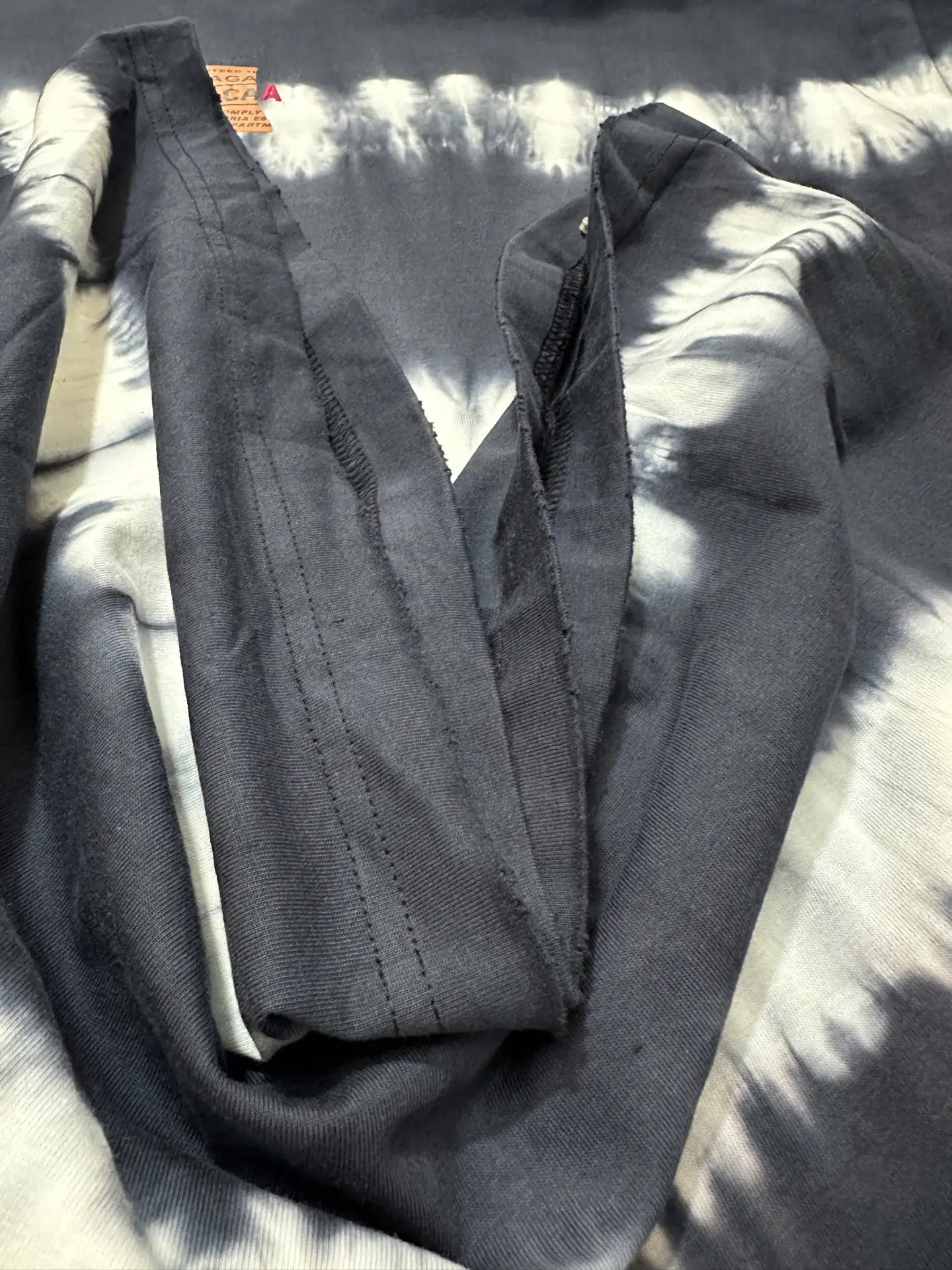 Tie-Dye Oversized Logo T-Shirt D27020231 — view 11