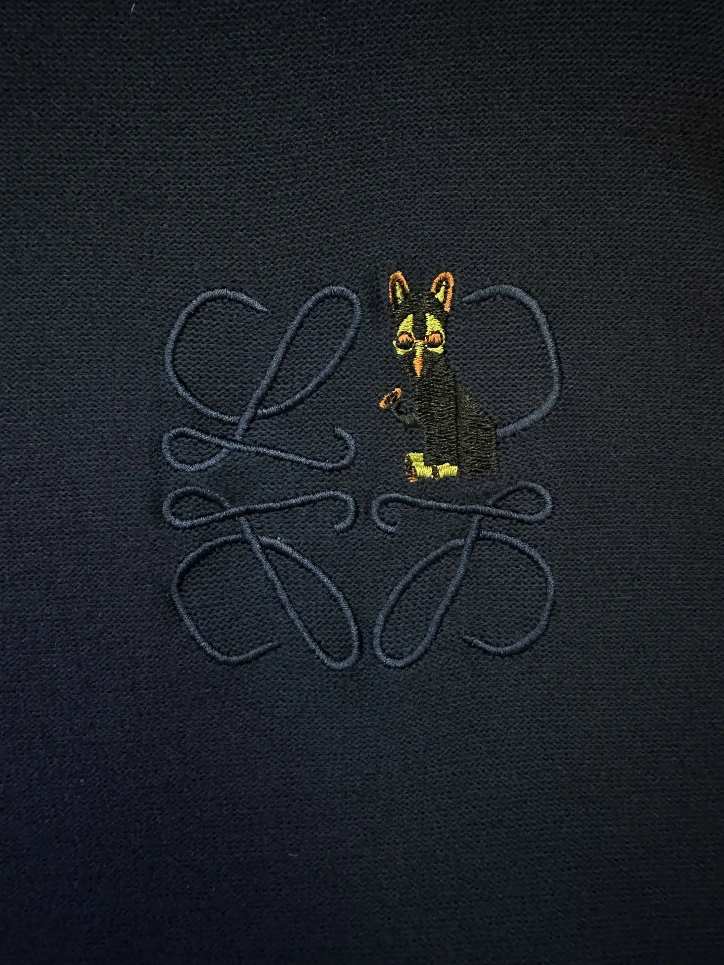 Anagram Animal Embroidery Knit Sweater D27015722 — view 8
