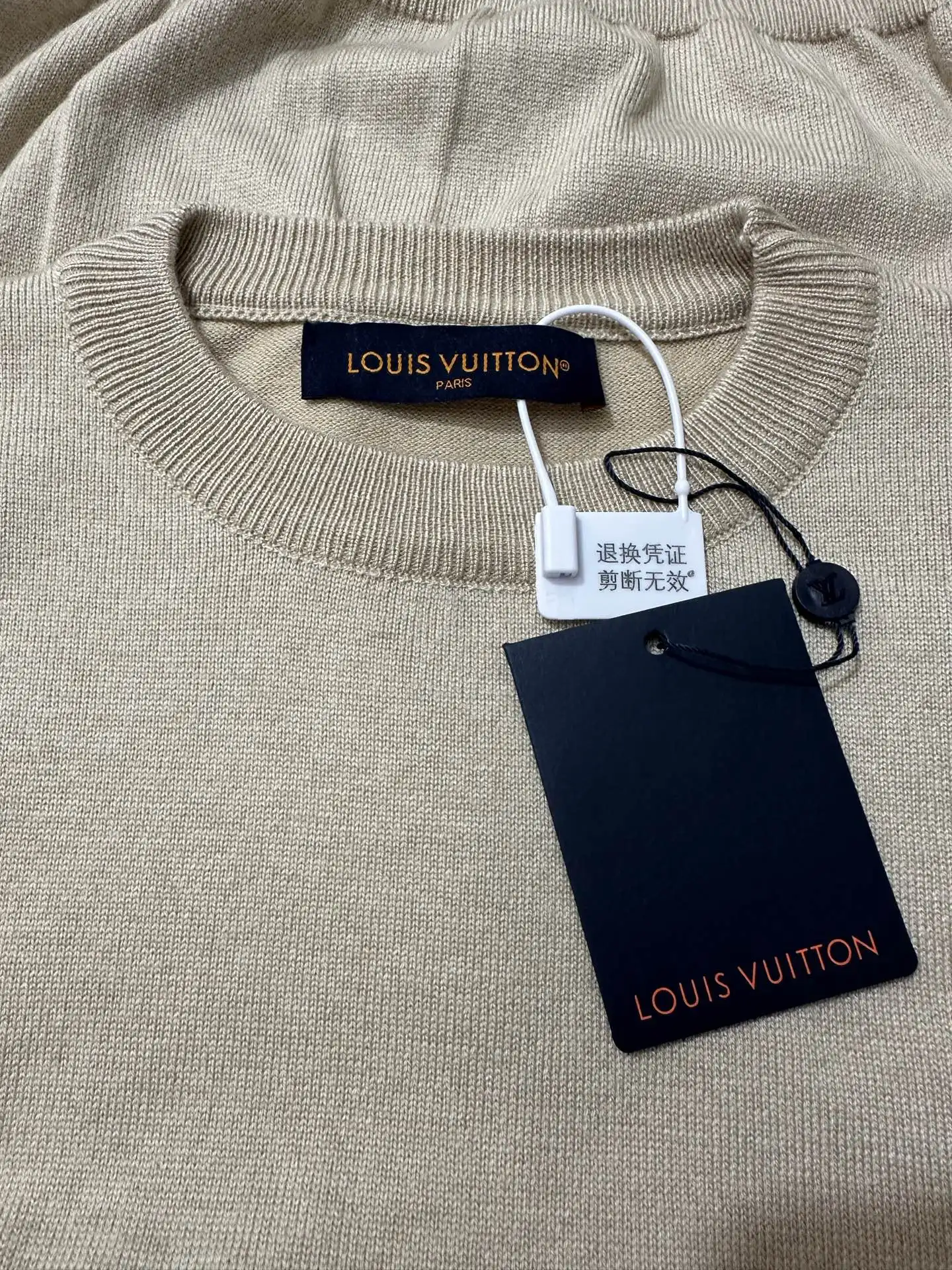 Cashmere-Blend Crew-Neck Knit Sweater D27021839 — view 6