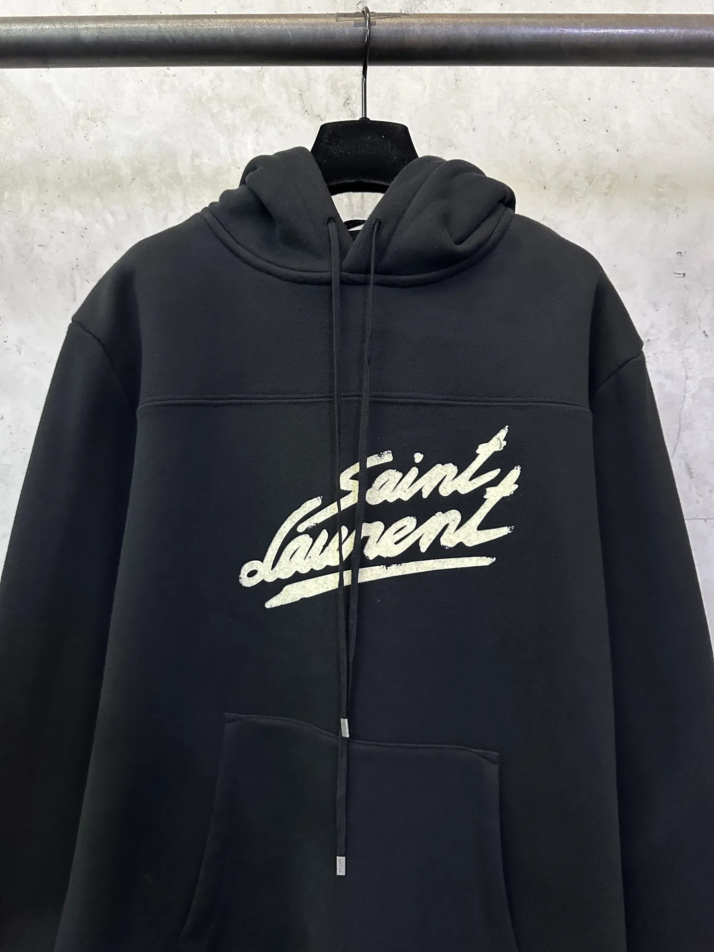 Logo Print Cotton-Fleece Hoodie D27025056 — view 3