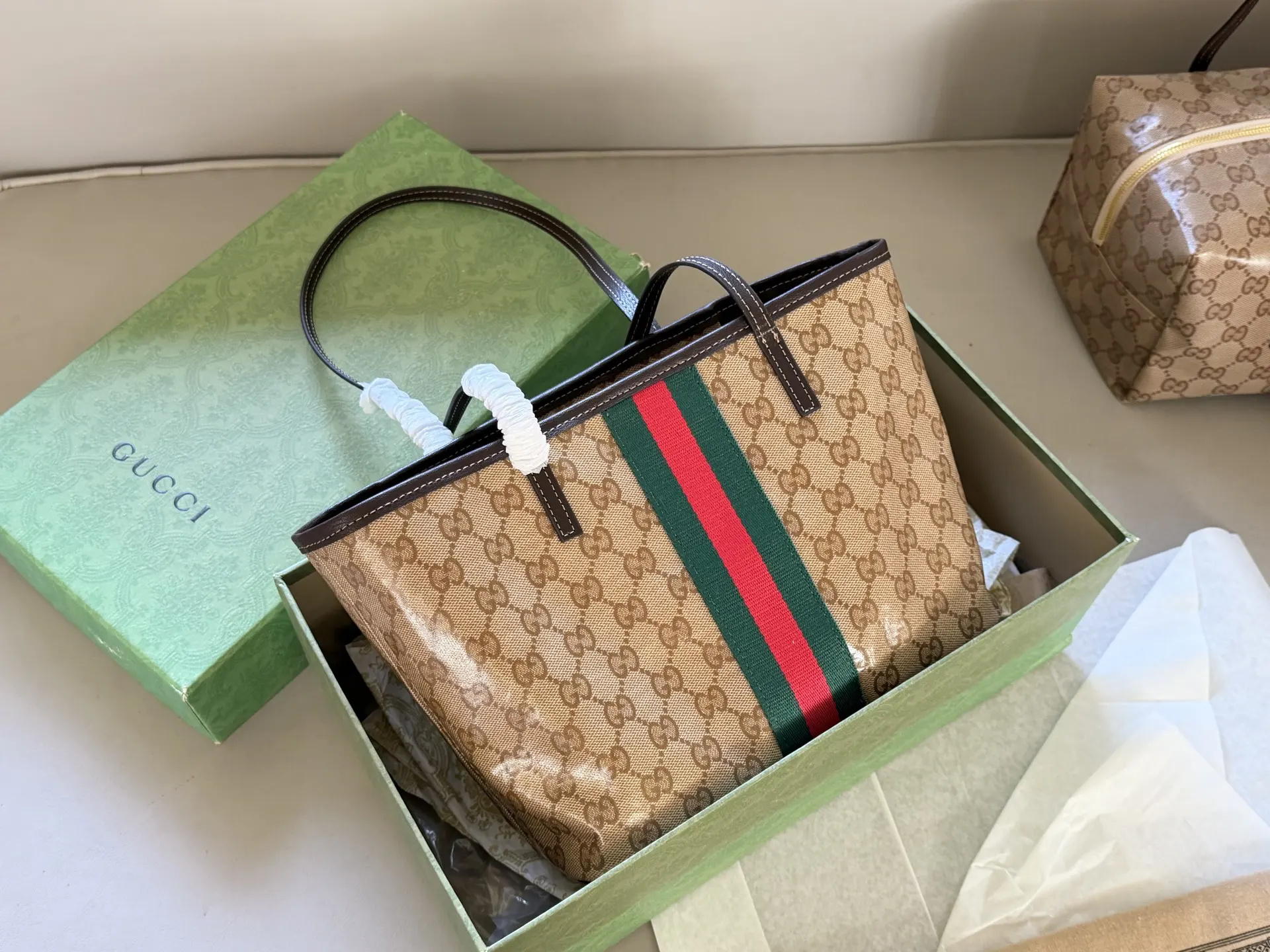 GG Coated Canvas Mini Tote Bag D27017929 — view 2