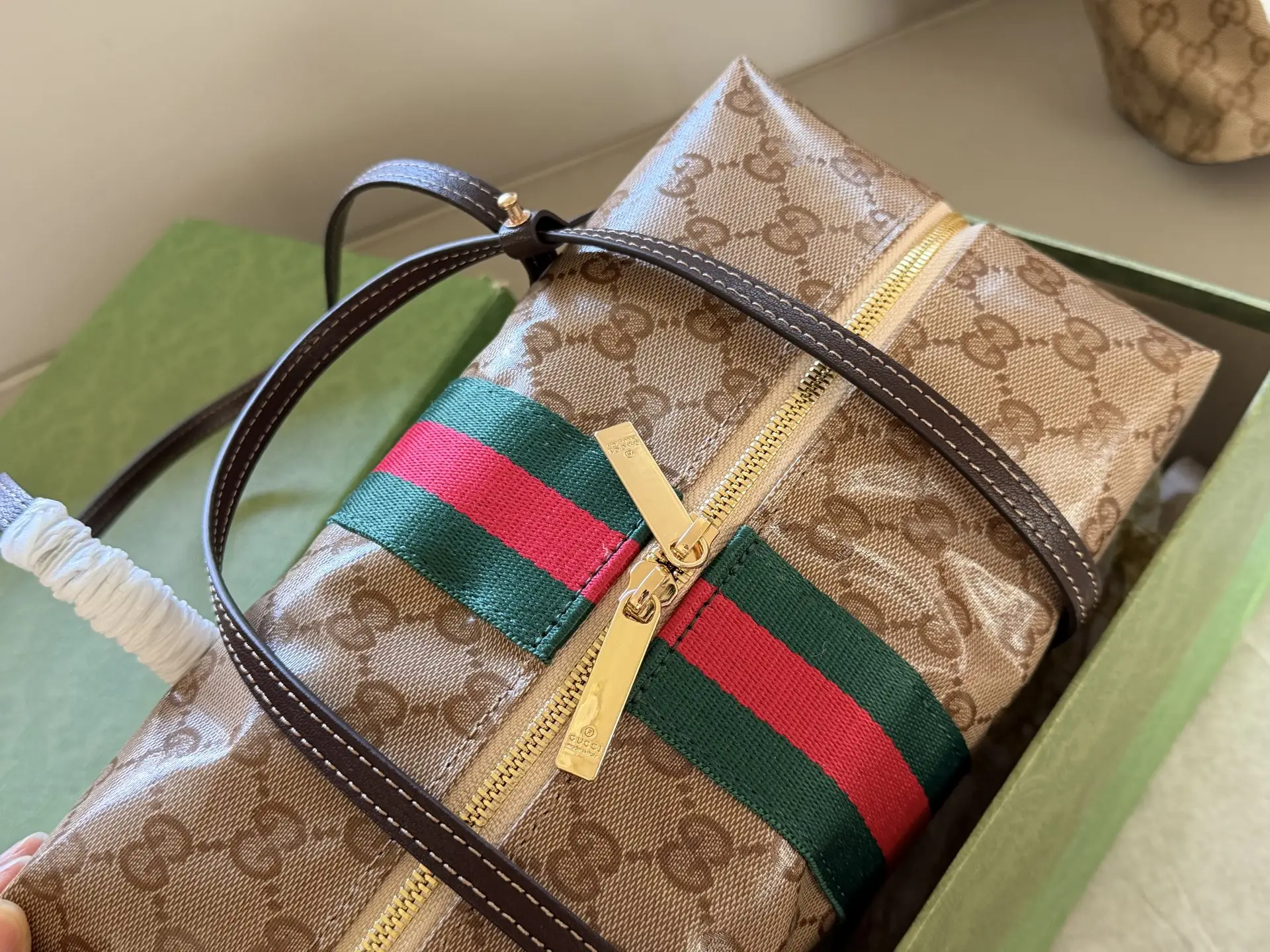 GG Monogram Coated Canvas Bowling Bag D27017930 — view 5