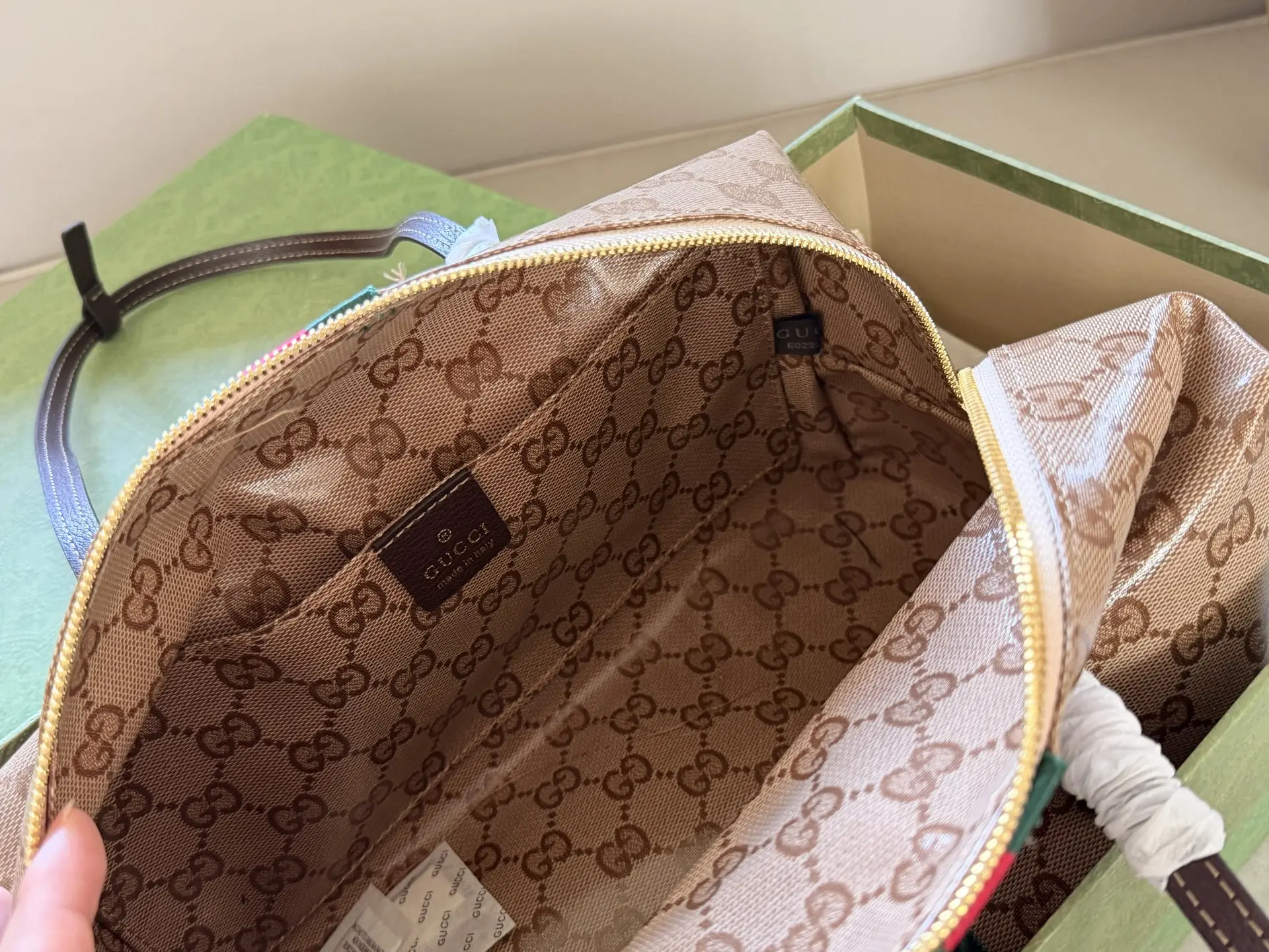 GG Monogram Coated Canvas Bowling Bag D27017930 — view 6