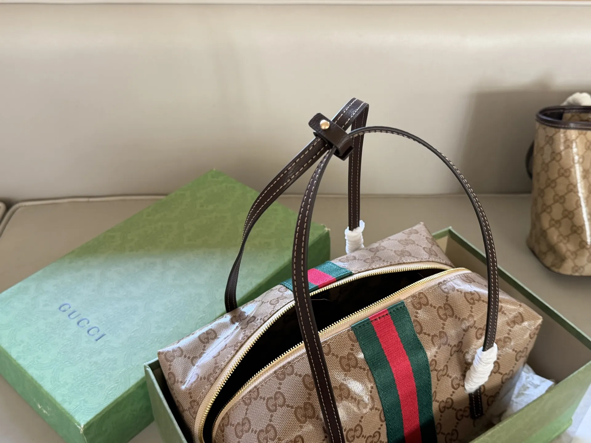 GG Monogram Coated Canvas Bowling Bag D27017930 — view 9