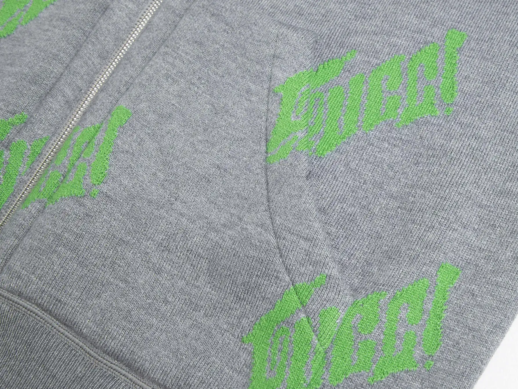 Reversible Logo Jacquard Cashmere-Blend Hoodie D27016411 — view 3