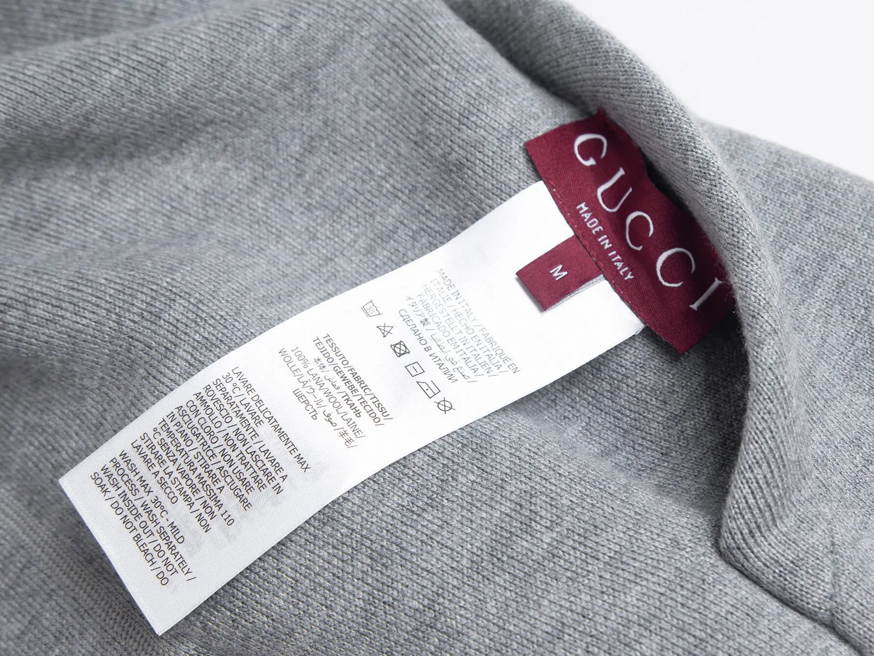 Reversible Logo Jacquard Cashmere-Blend Hoodie D27016411 — view 8