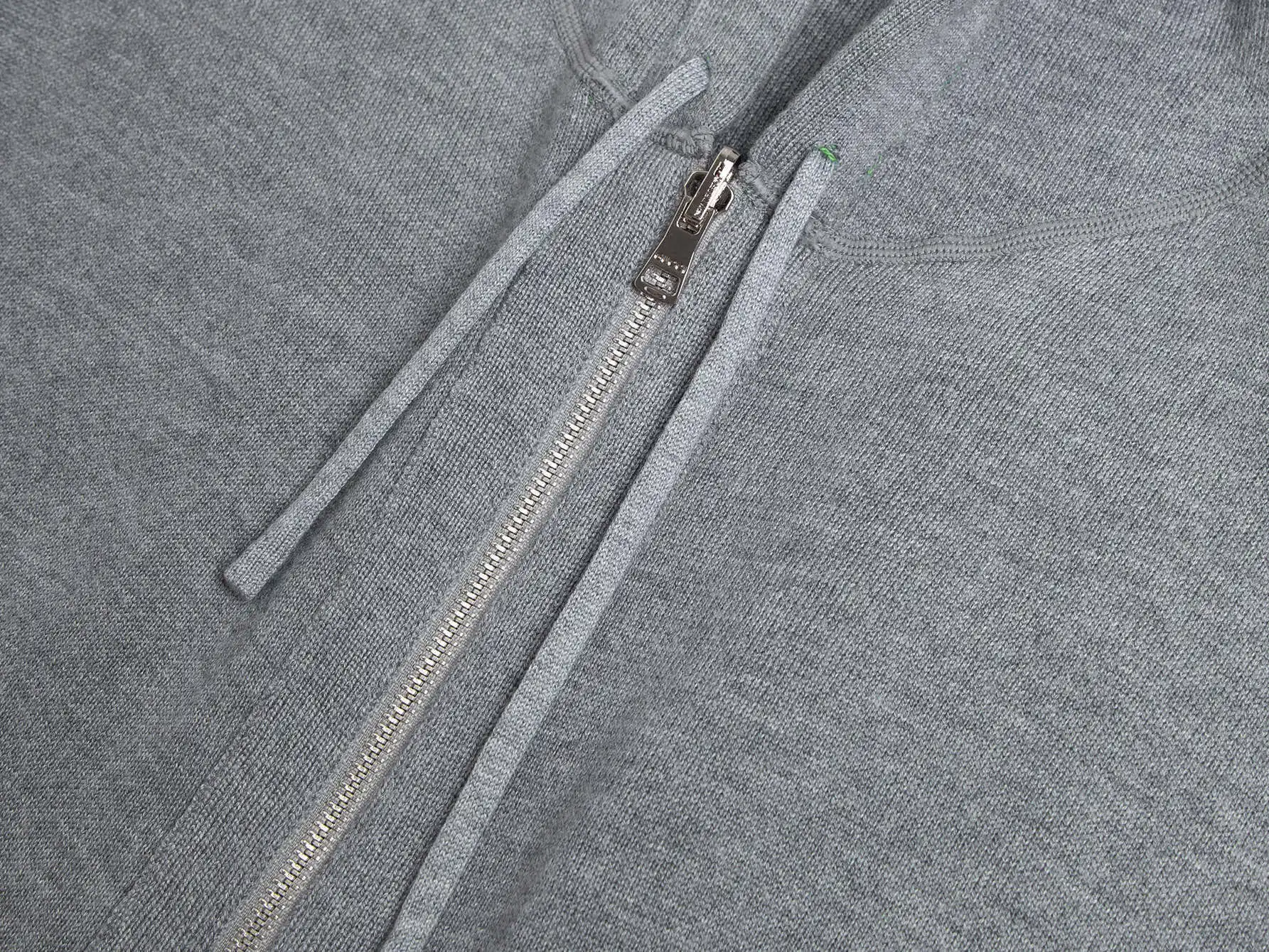 Reversible Logo Jacquard Cashmere-Blend Hoodie D27016411 — view 9