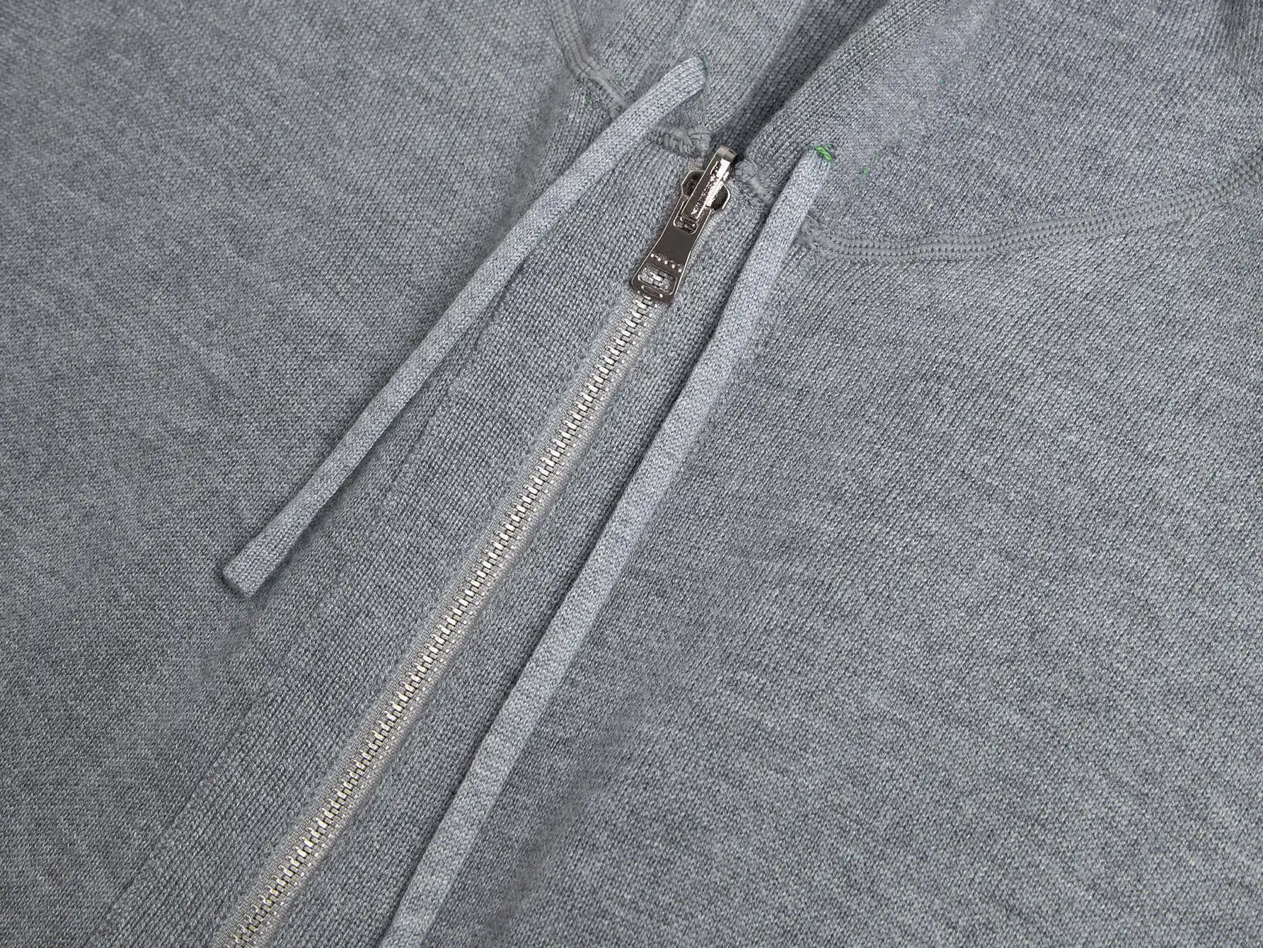 Reversible Logo Jacquard Cashmere-Blend Zip-Up Hoodie D27016410 — view 13