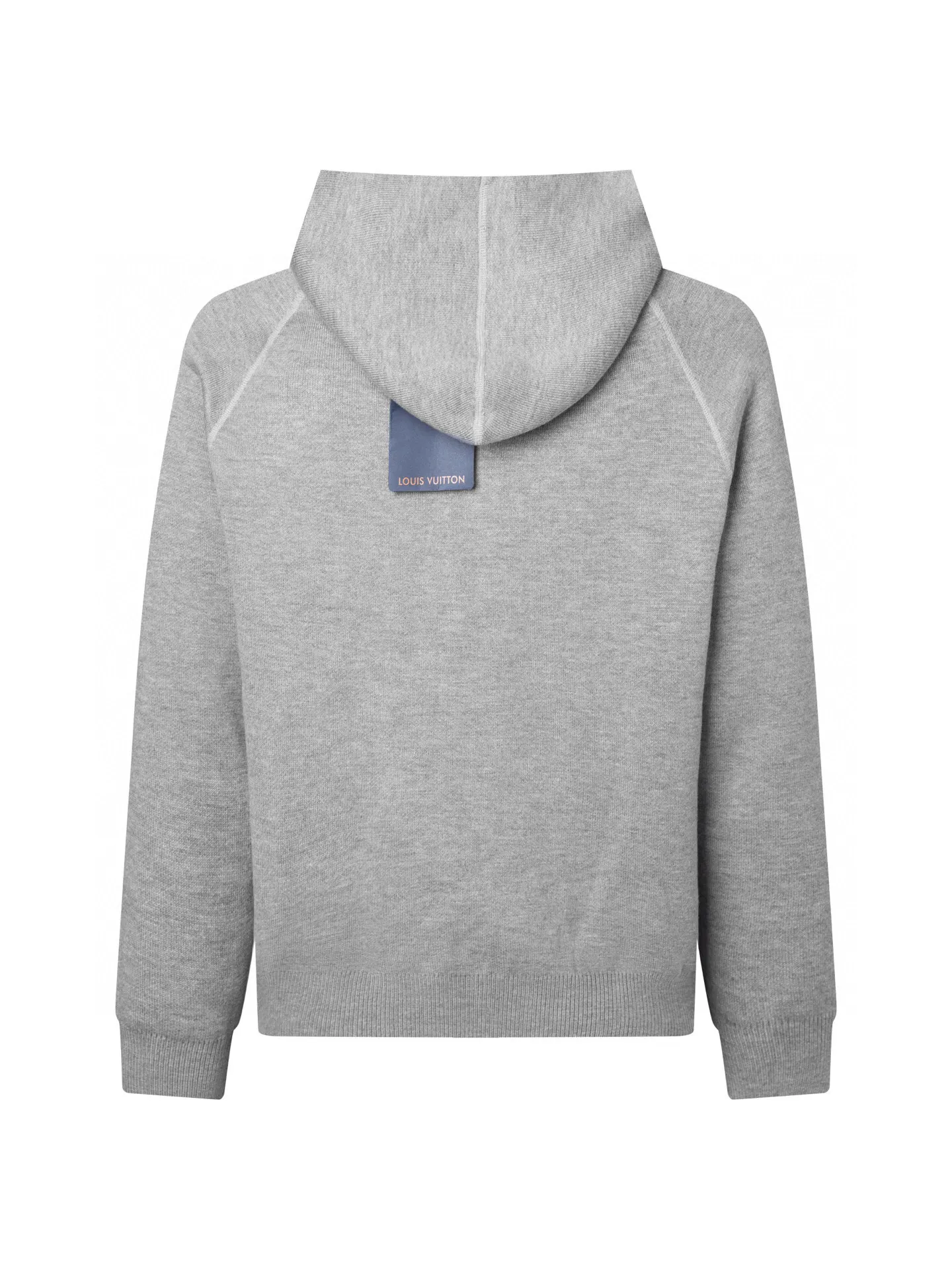 Monogram Reversible Cashmere-Blend Zip-Up Hoodie D27016409 — view 4