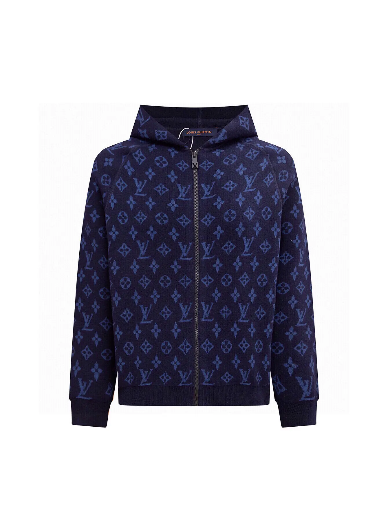 Monogram Reversible Cashmere-Blend Zip-Up Hoodie D27016408