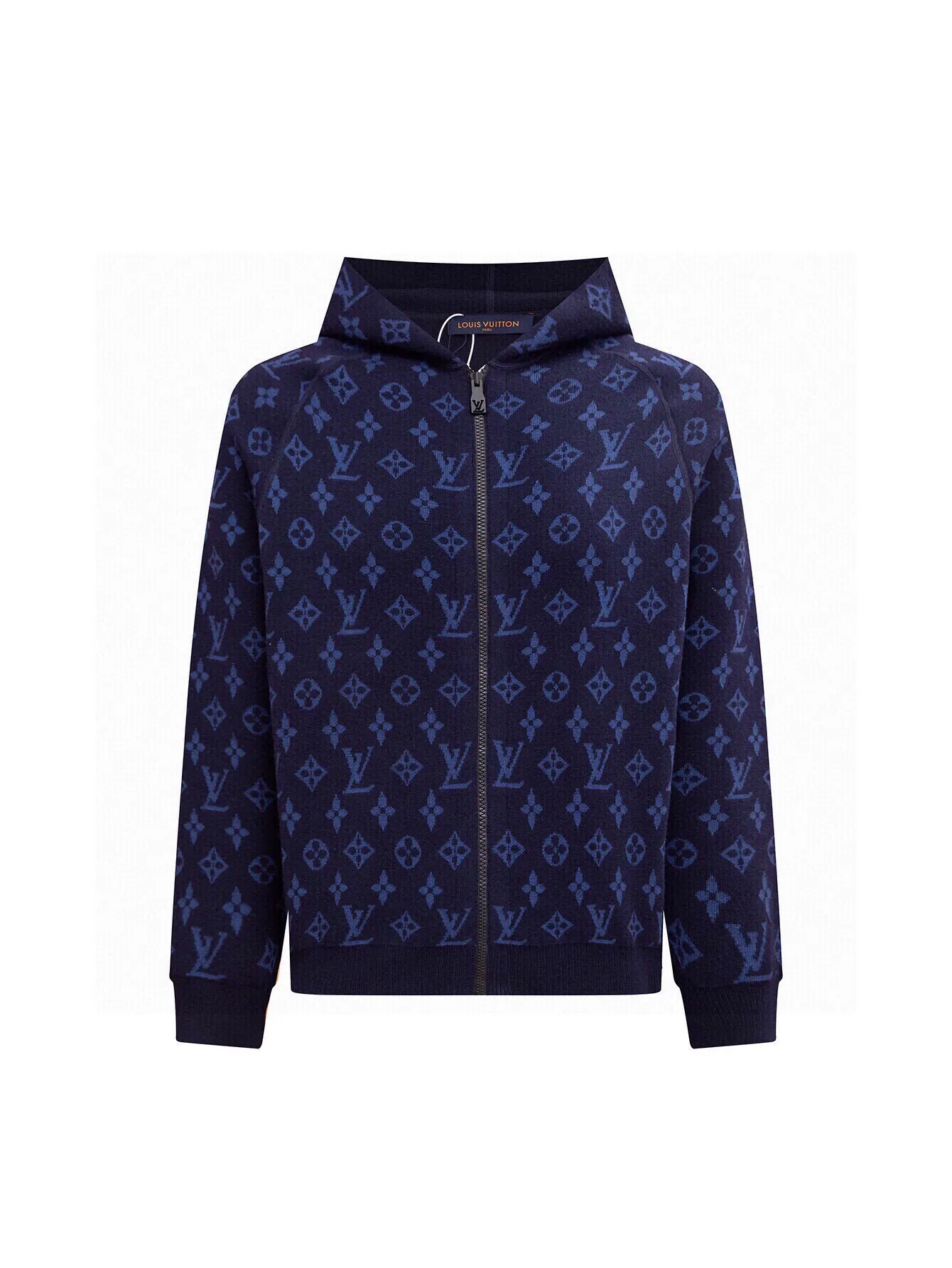 Monogram Reversible Cashmere-Blend Zip-Up Hoodie D27016408