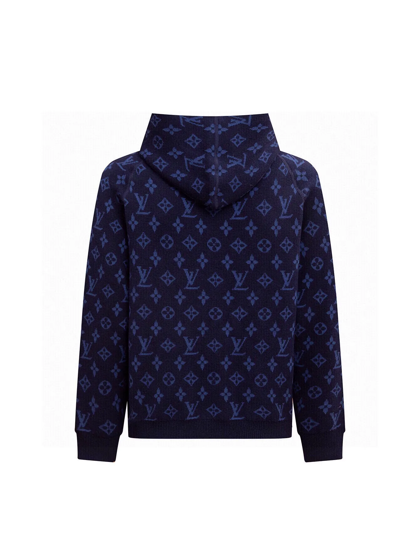 Monogram Reversible Cashmere-Blend Zip-Up Hoodie D27016408 — view 2