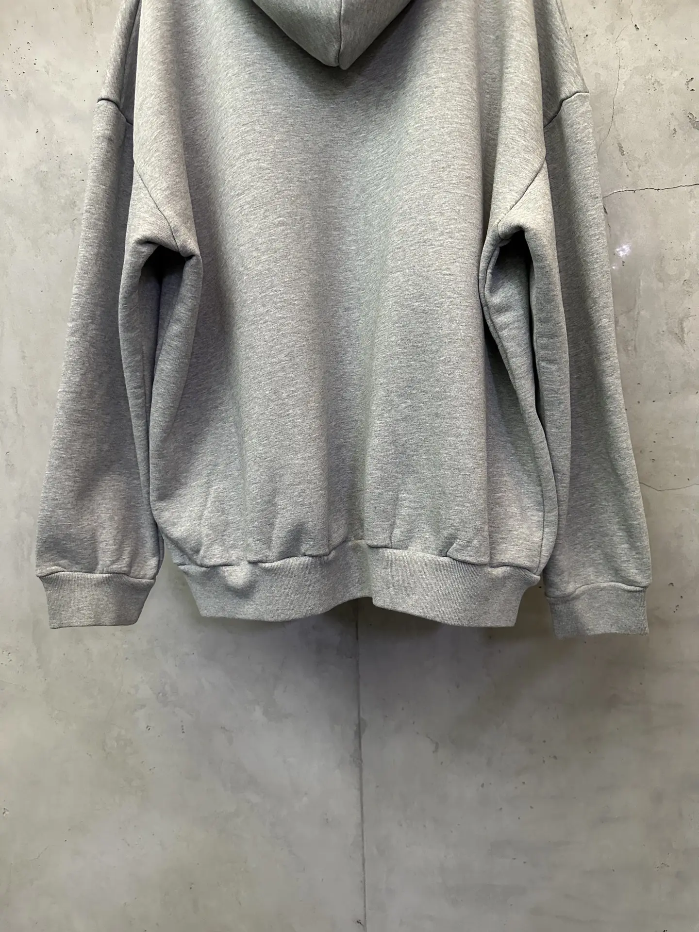 Logo Print Oversized Cotton Hoodie D27021833 — view 6