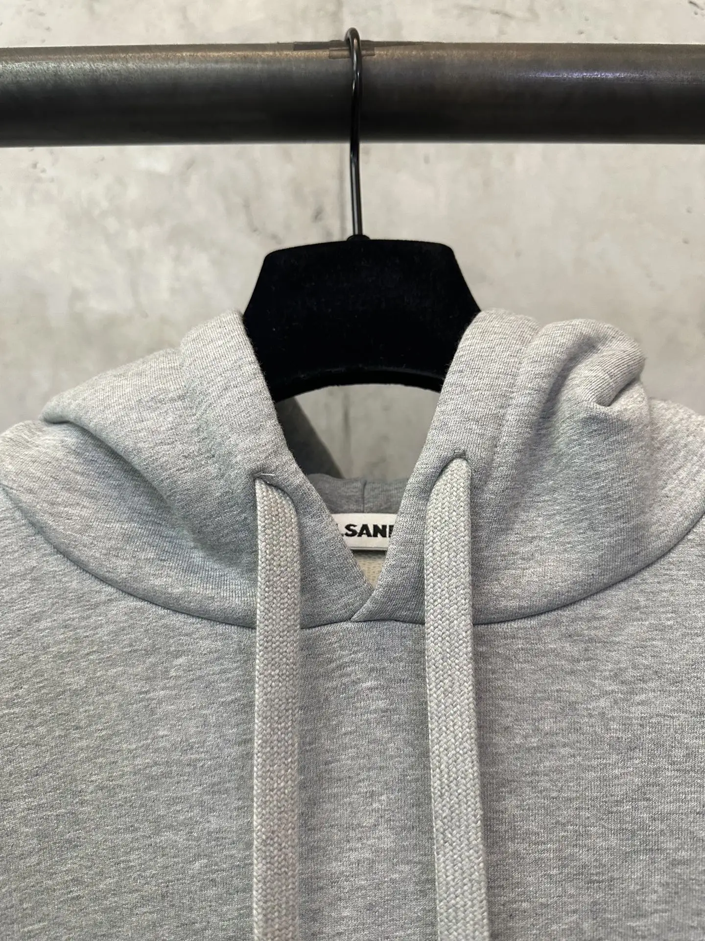 Logo Print Oversized Cotton Hoodie D27021833 — view 7