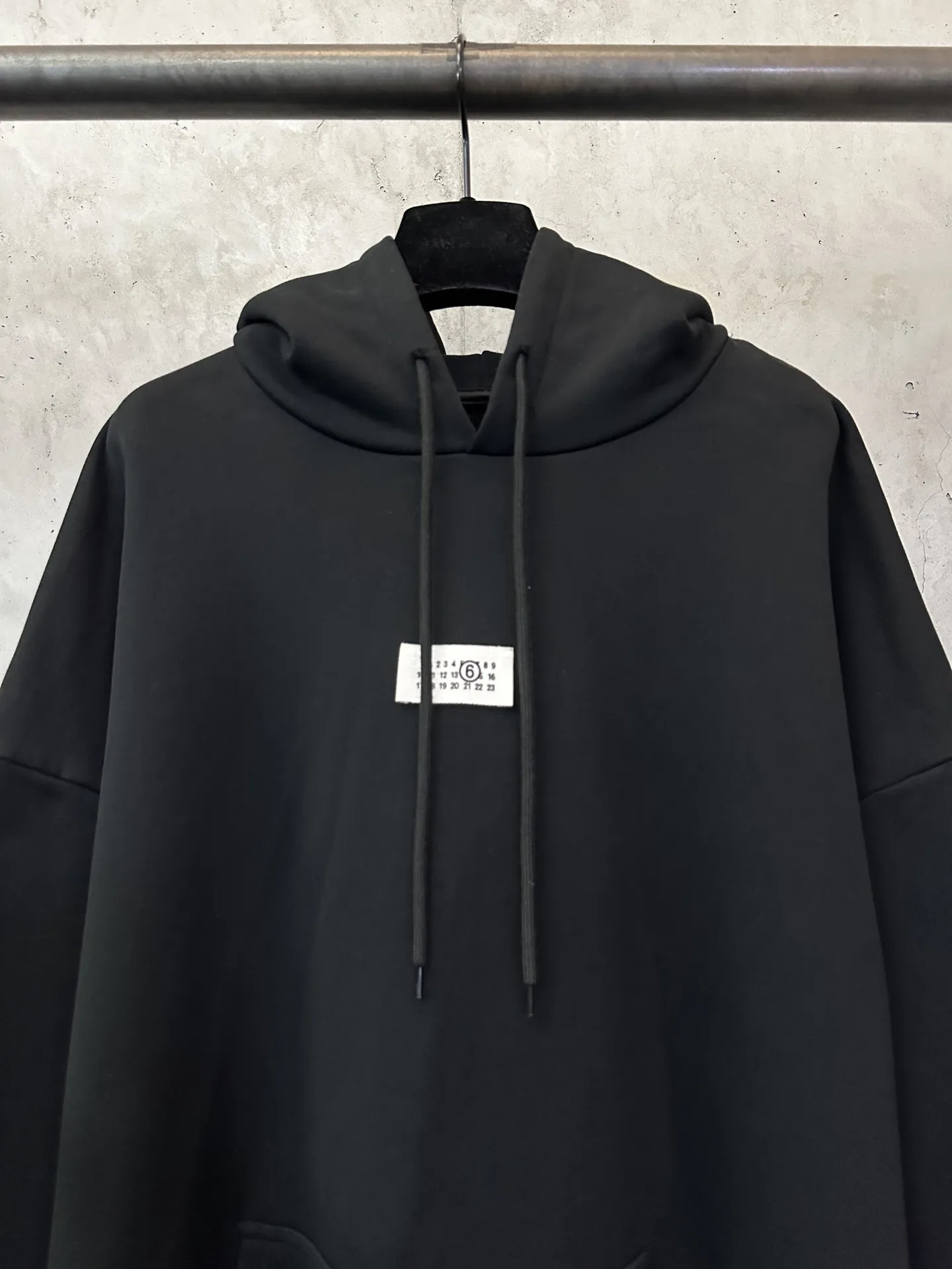 MM6 Maison Margiela Logo Label Hoodie D27021836 — view 3