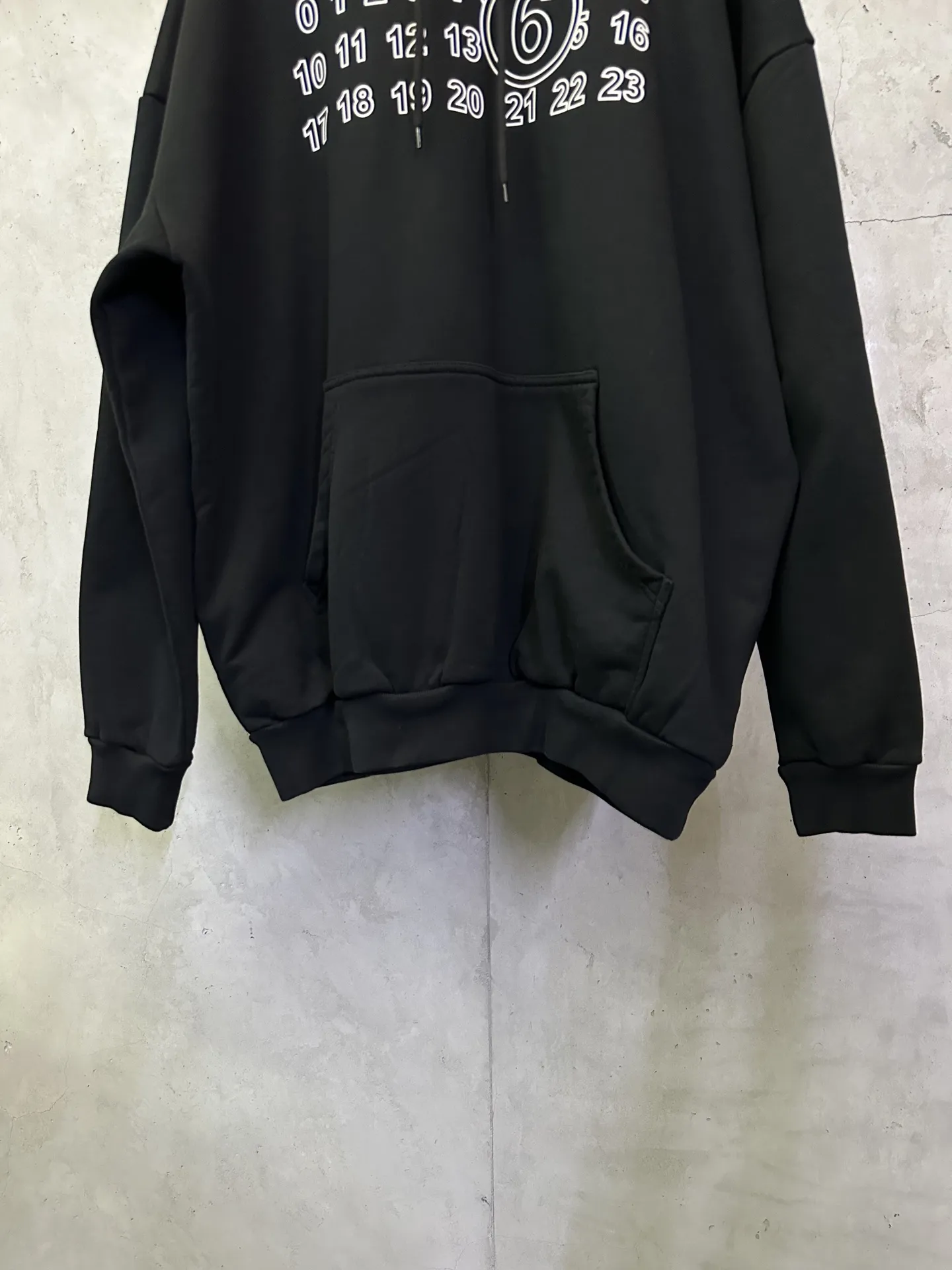 MM6 Maison Margiela Numeric Logo Hoodie D27021813 — view 4