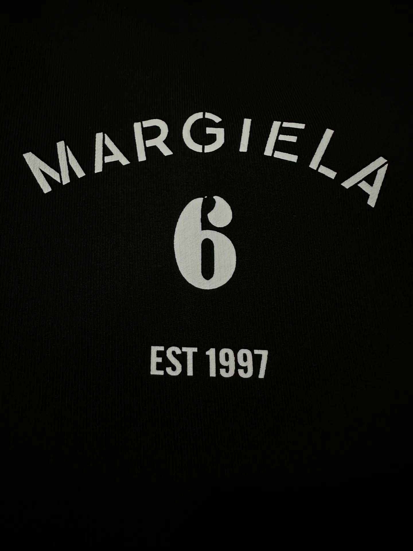 MM6 Logo Print Oversized Cotton Hoodie D27021956 — view 7