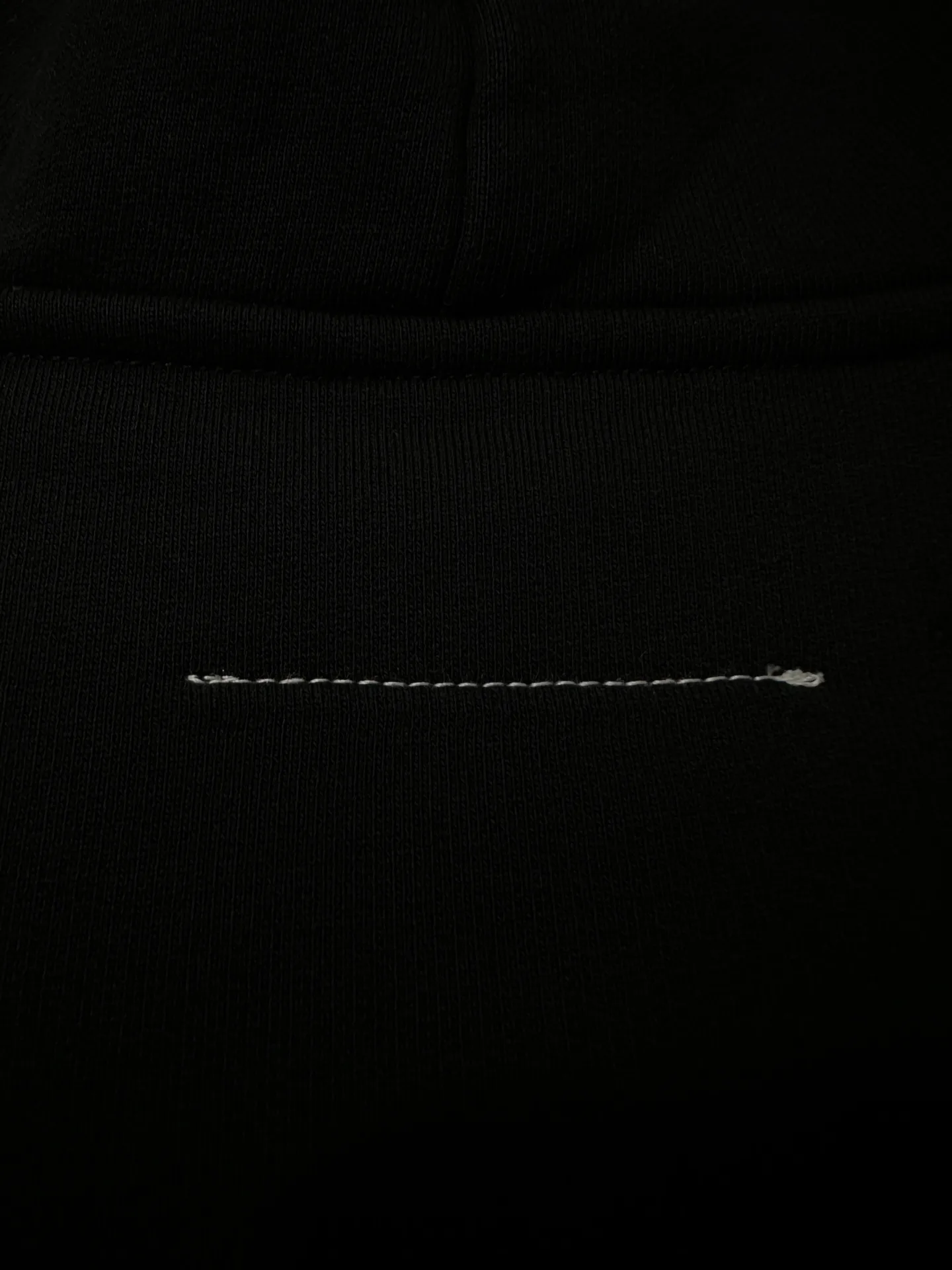 MM6 Logo Print Oversized Cotton Hoodie D27021956 — view 10