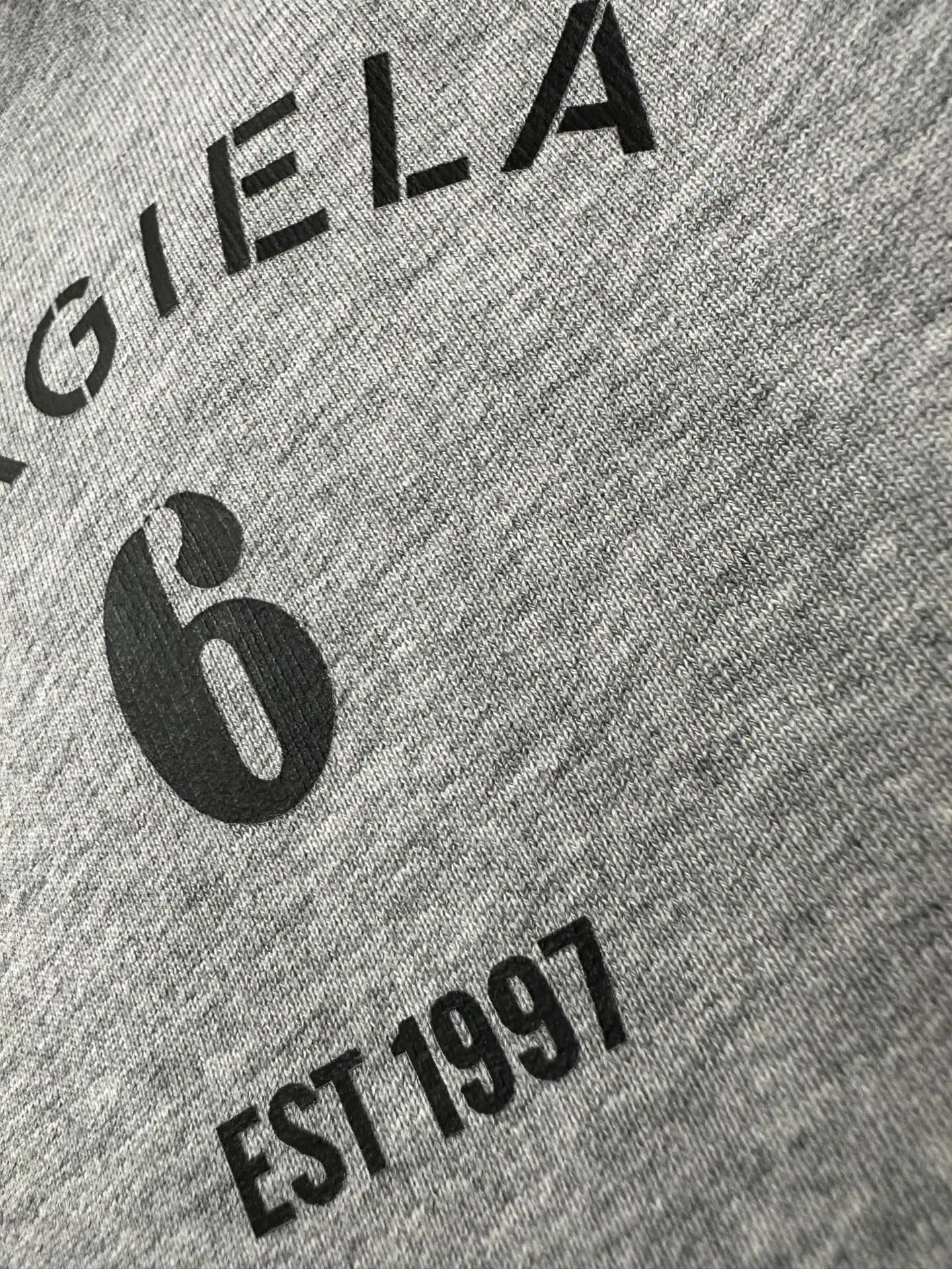 MM6 Maison Margiela Logo Print Cotton Hoodie D27021957 — view 8