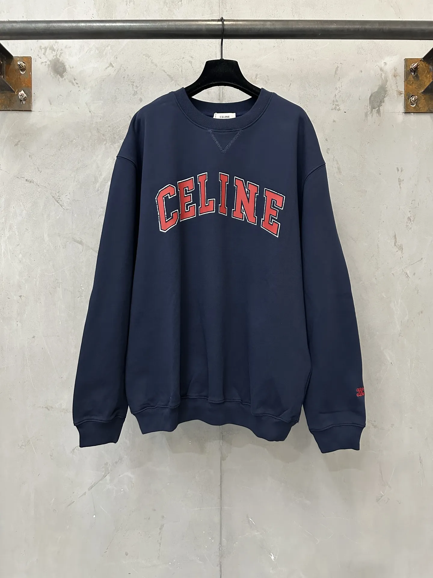 Logo Print Cotton-Jersey Sweatshirt D27023572