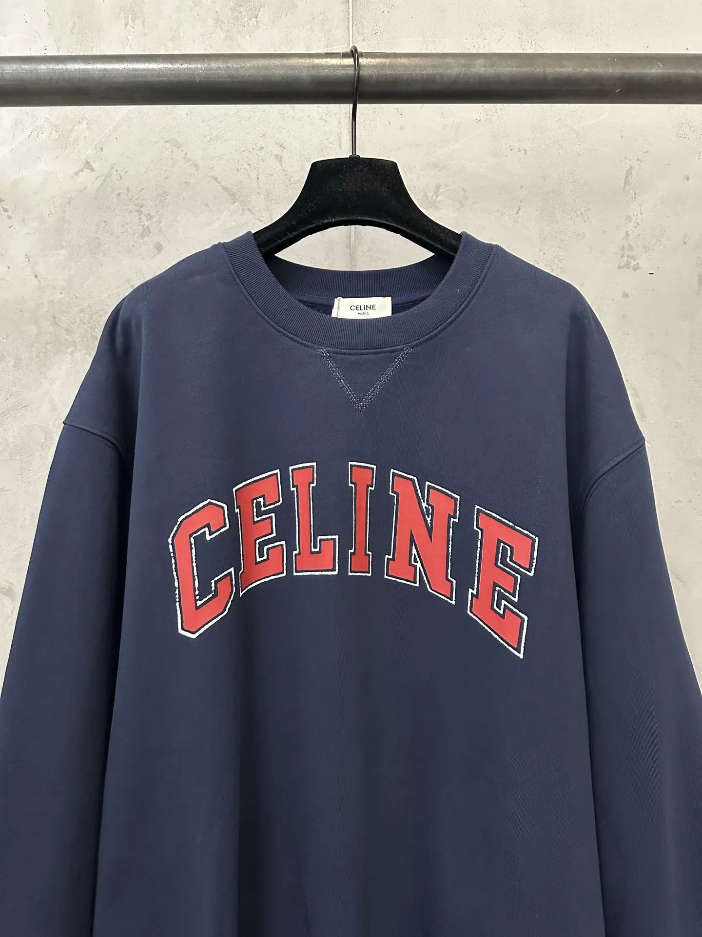 Logo Print Cotton-Jersey Sweatshirt D27023572 — view 3