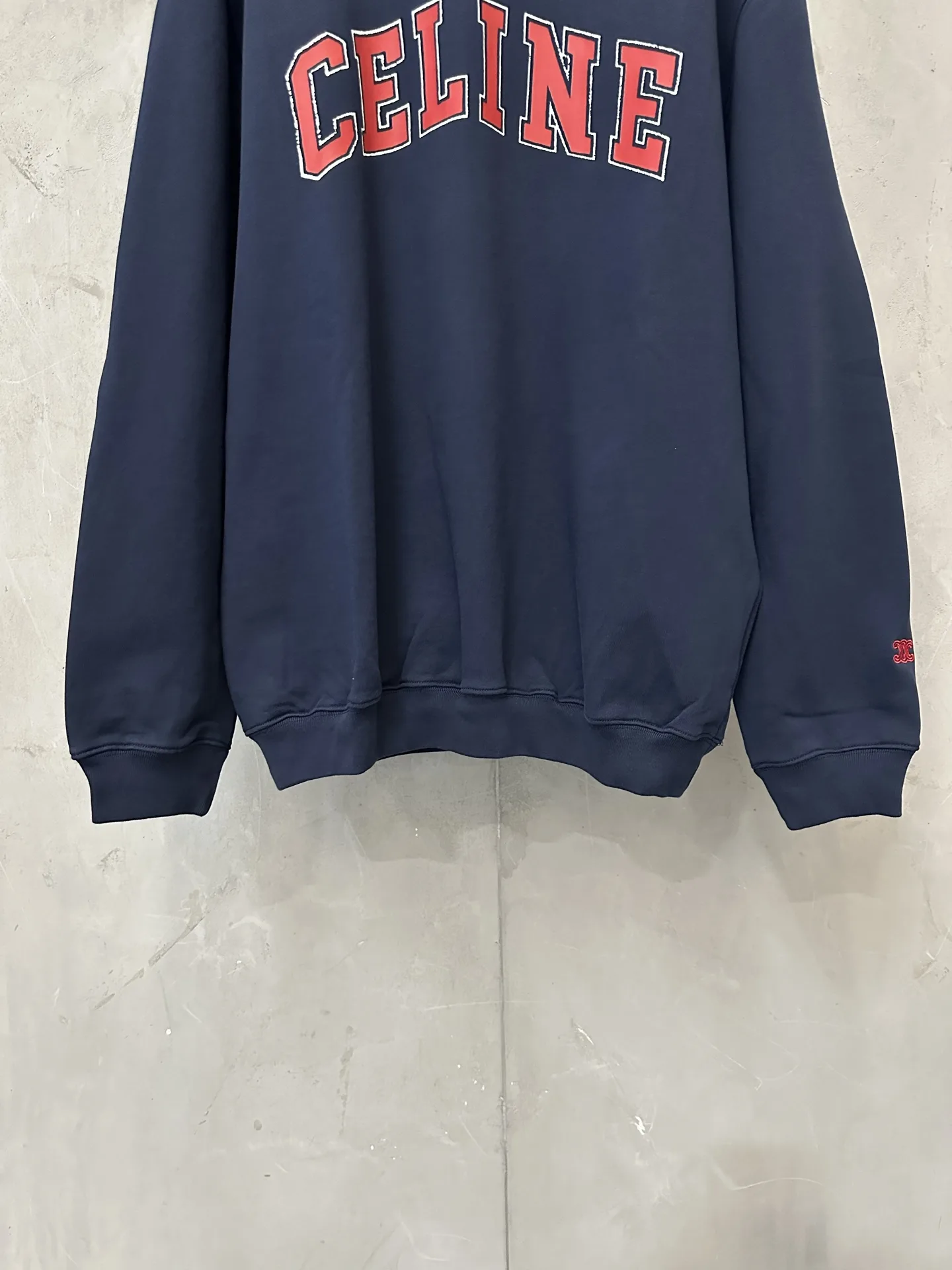 Logo Print Cotton-Jersey Sweatshirt D27023572 — view 4