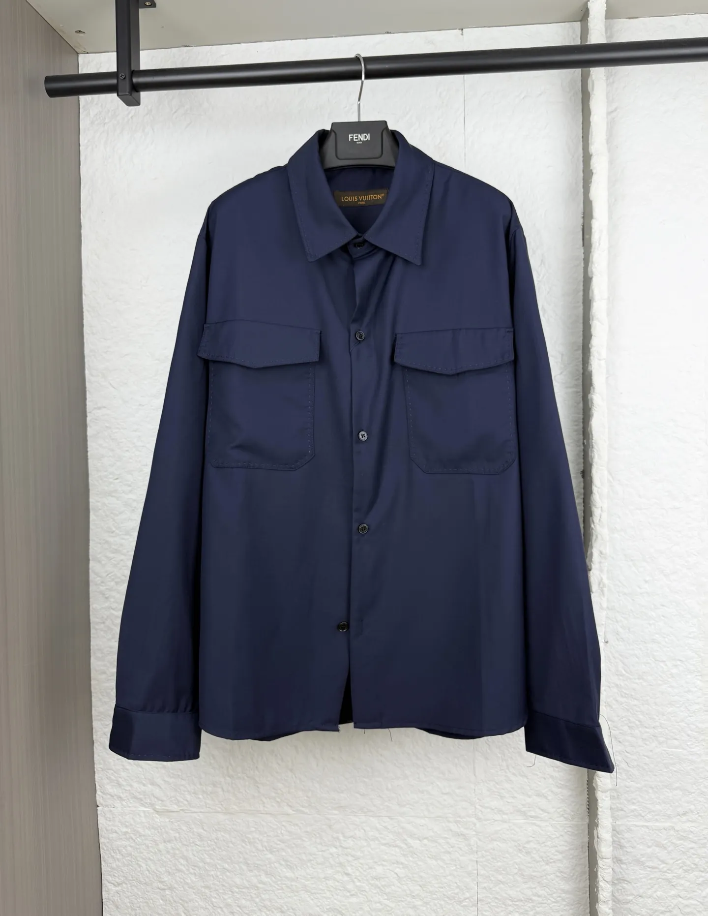 Double Pocket Long-Sleeve Overshirt D27514241