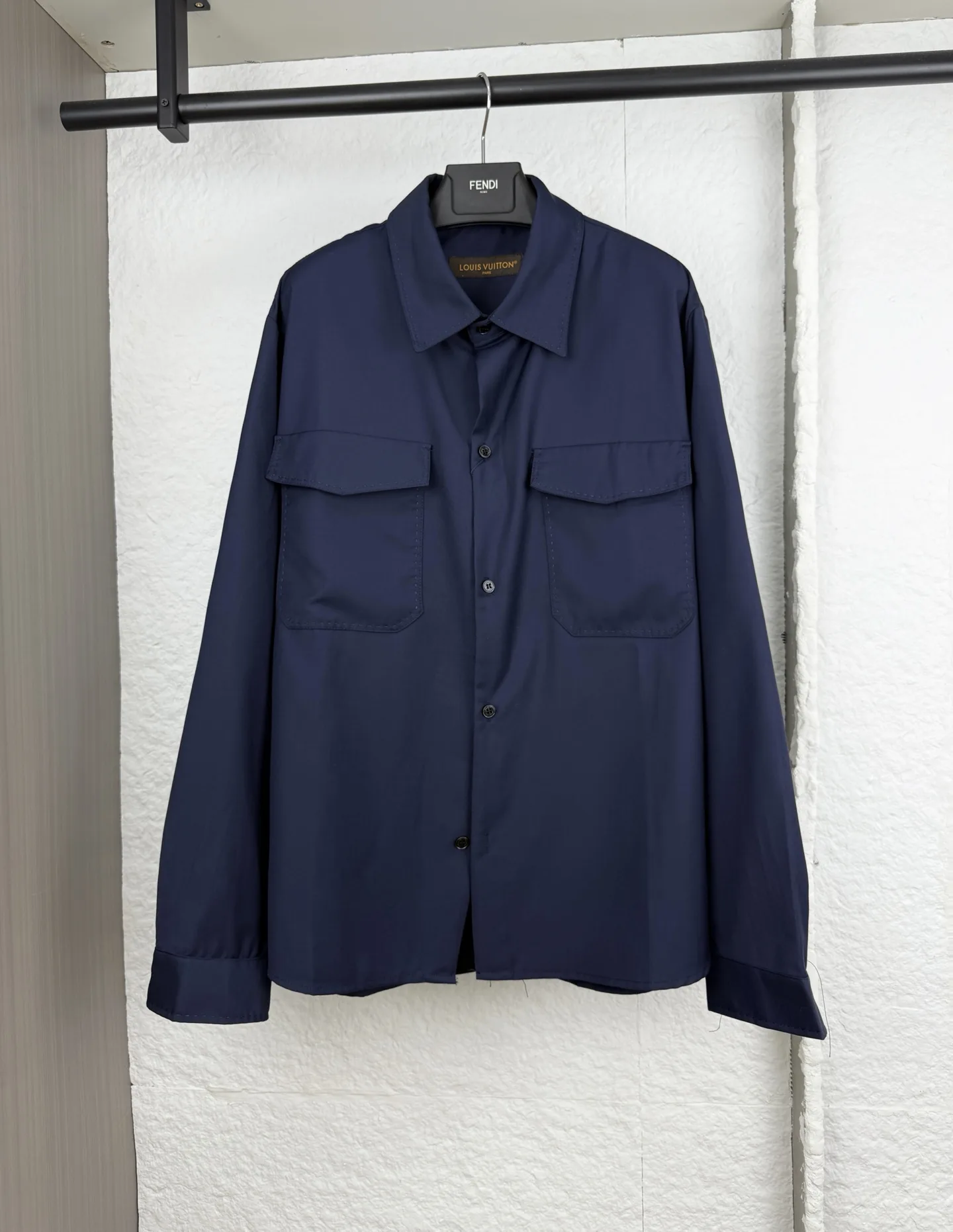 Double Pocket Long-Sleeve Overshirt D27514241