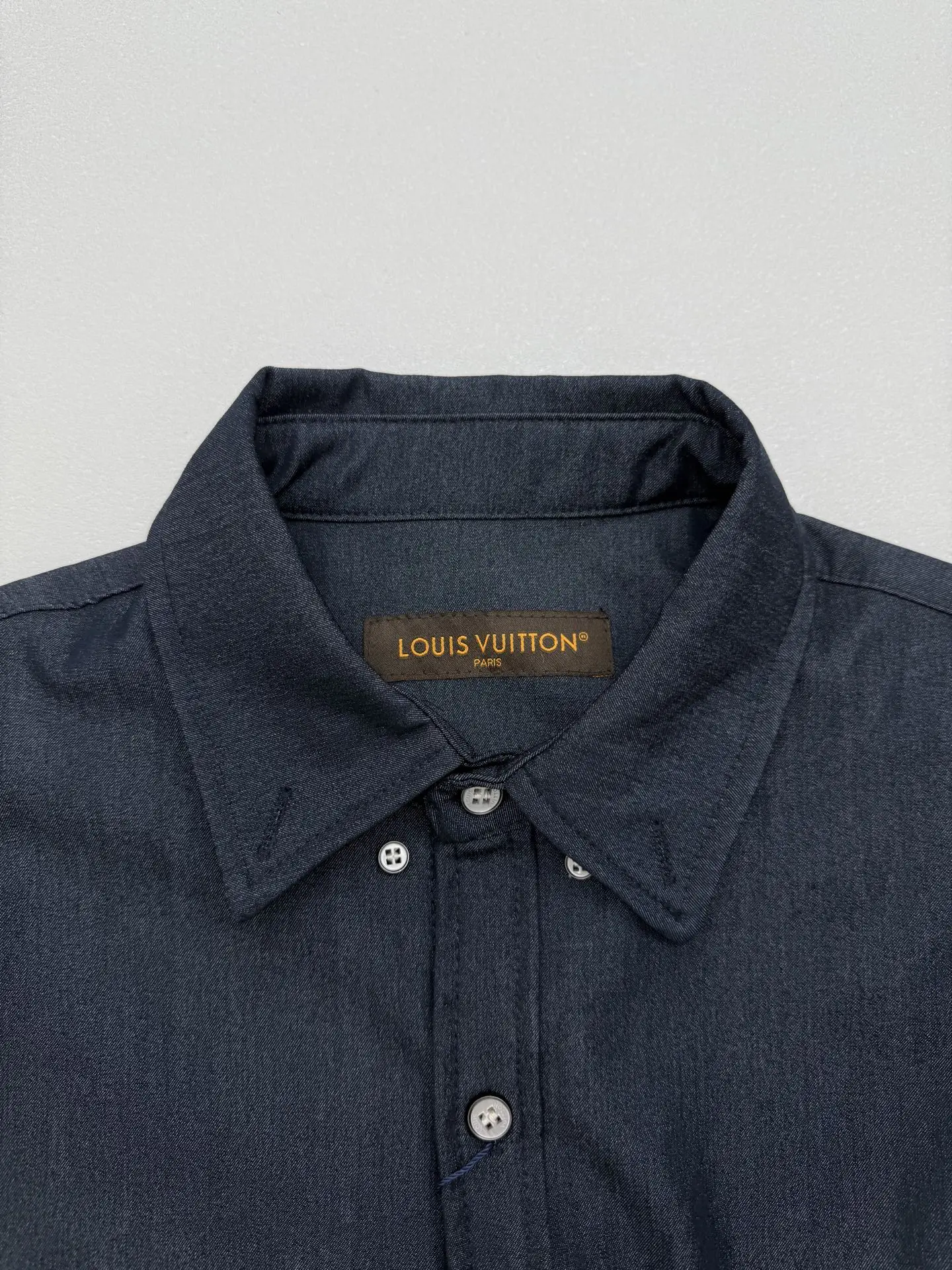 Trunk Leather Patch Long-Sleeve Shirt D27514242 — view 3