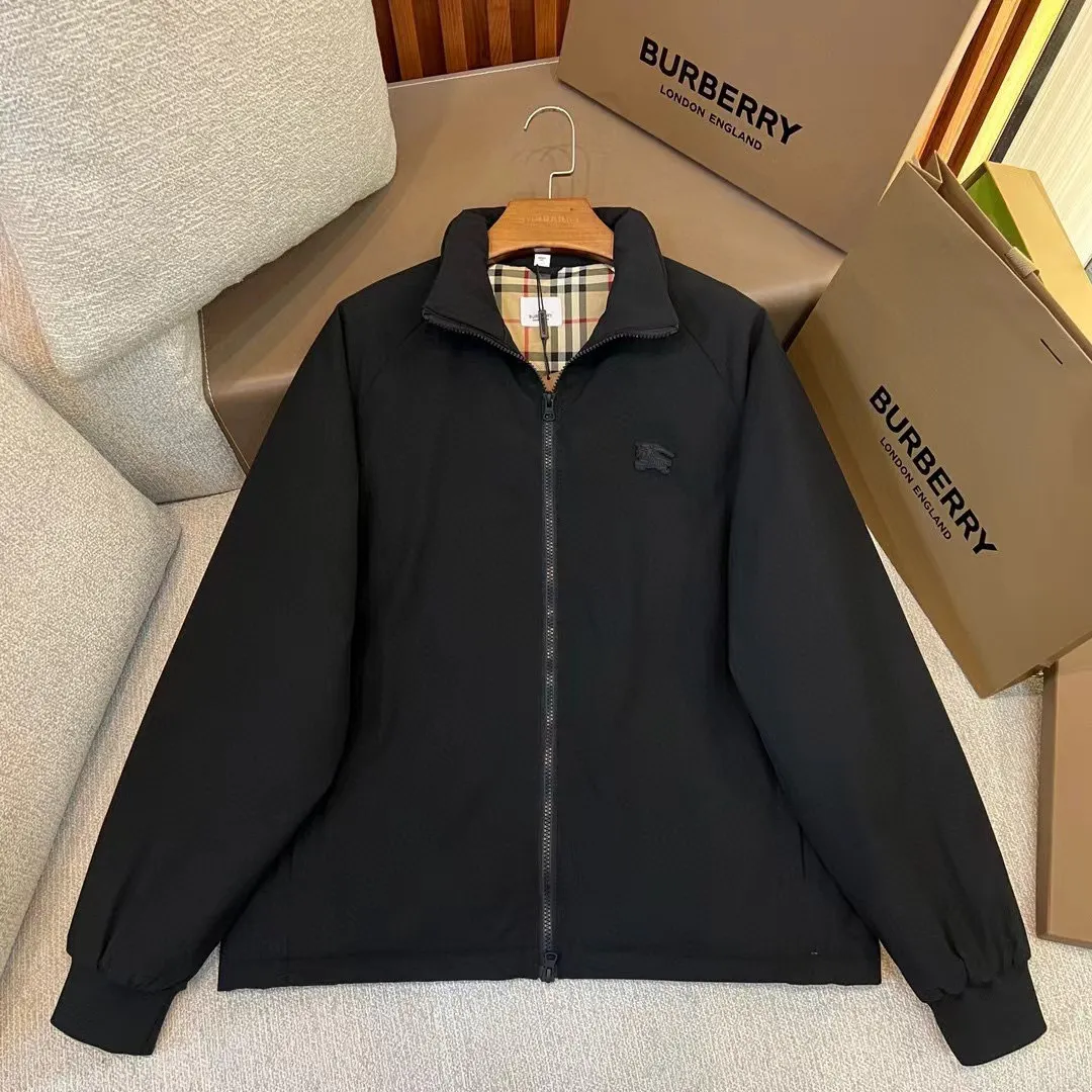 Logo-Embroidered Padded Harrington Jacket D27516429 — view 2