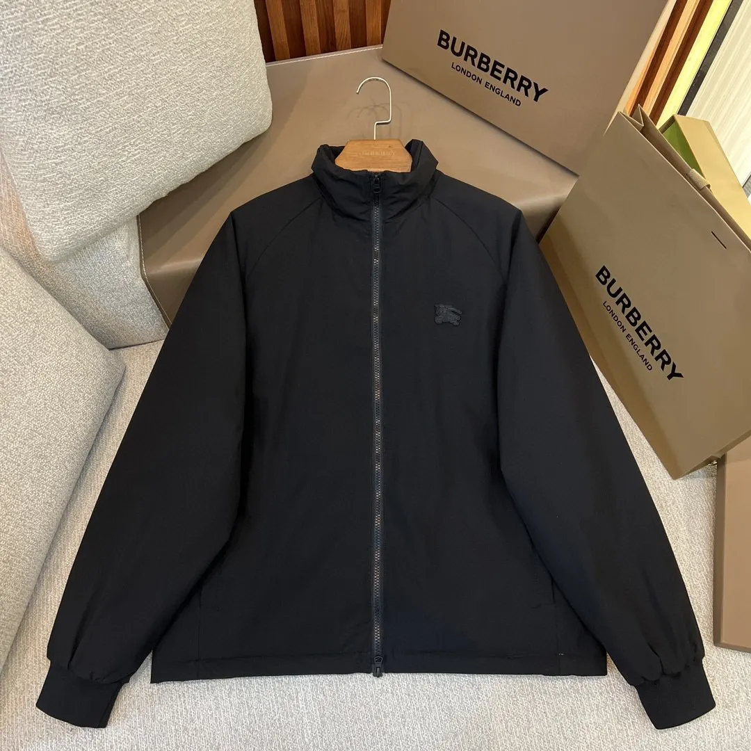 Logo-Embroidered Padded Harrington Jacket D27516429 — view 3