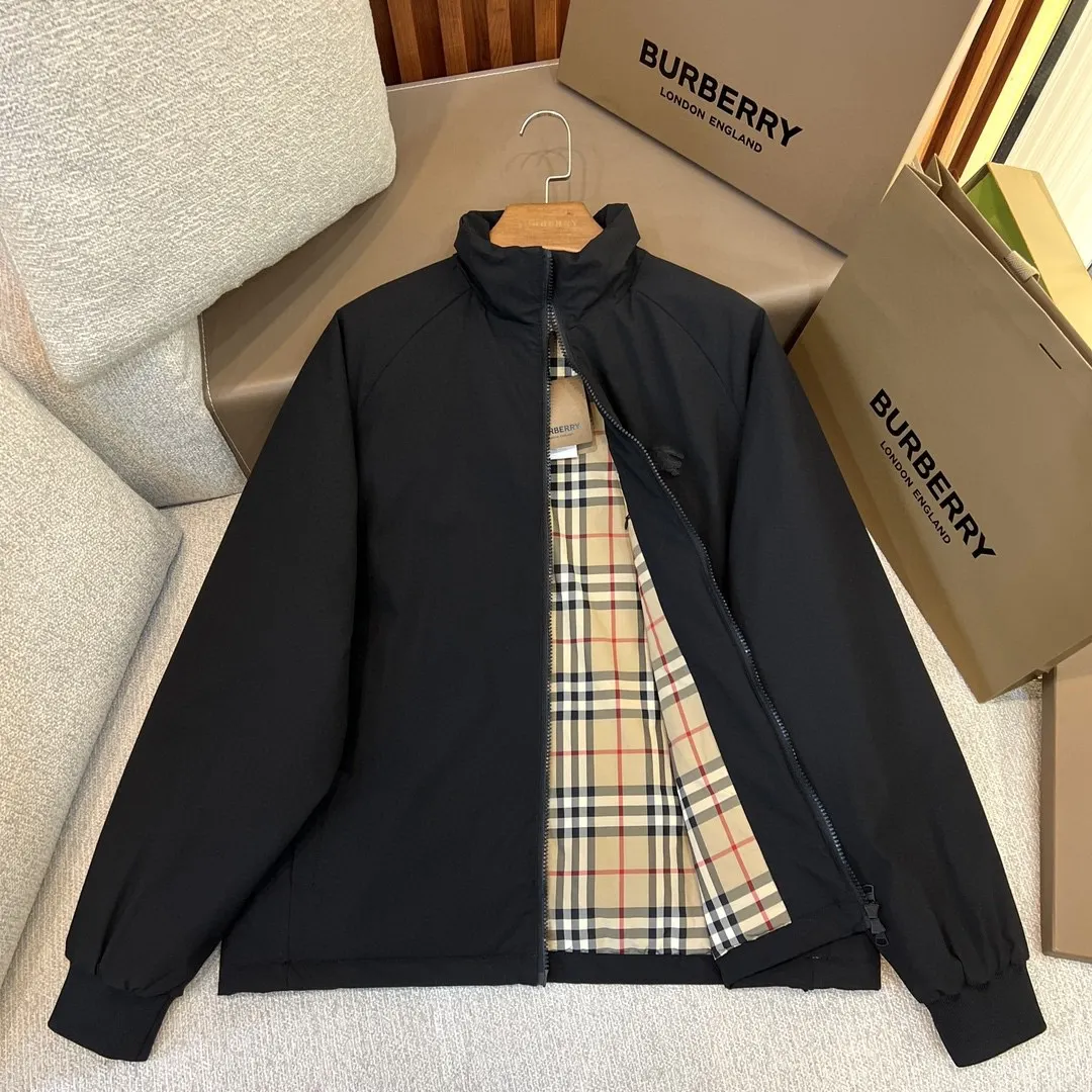 Logo-Embroidered Padded Harrington Jacket D27516429 — view 4